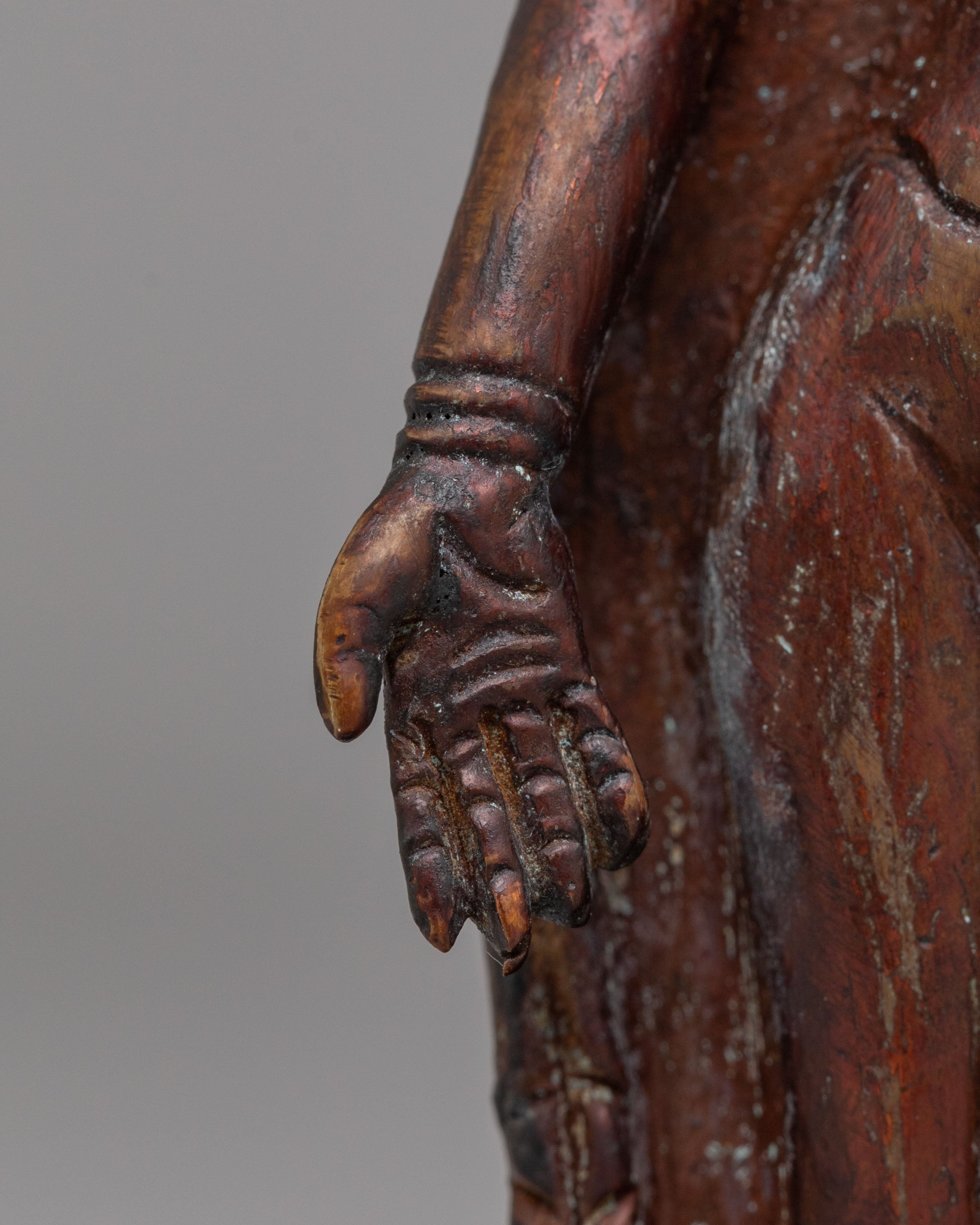 Ceremonial Dipankara Shrine Statue | Symbol of Light and Compassion