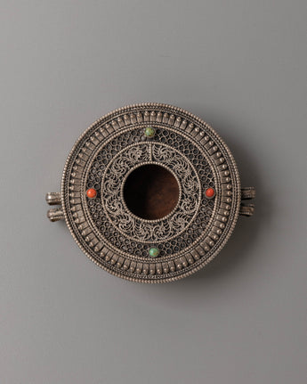 Tibetan Protective Ghau Box Amulet