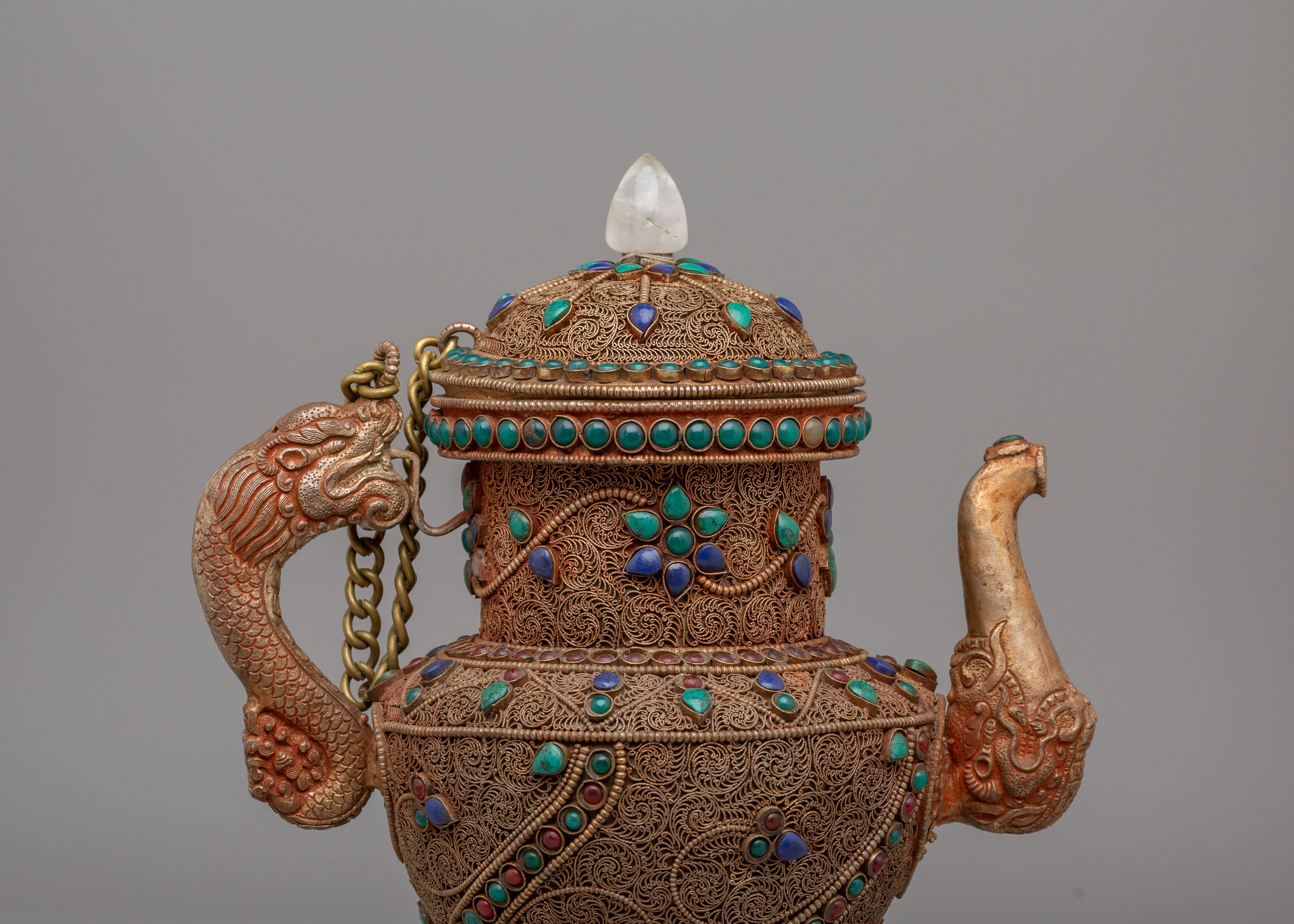 Himalayan Filigree Tea Pot | Decorative Artwork