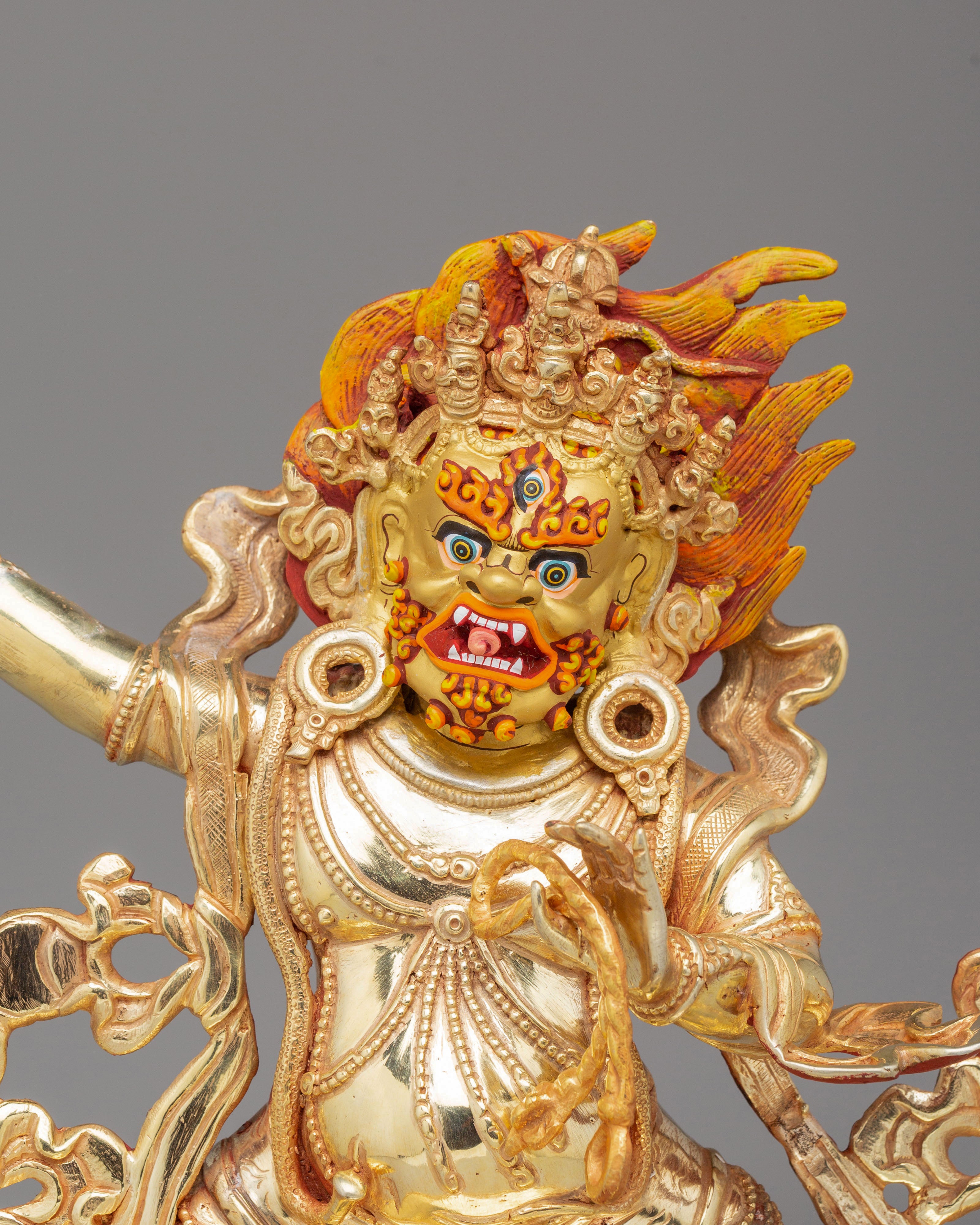 Himalayan Vajrapani Sacred Figure | Sacred Buddhist Artwork