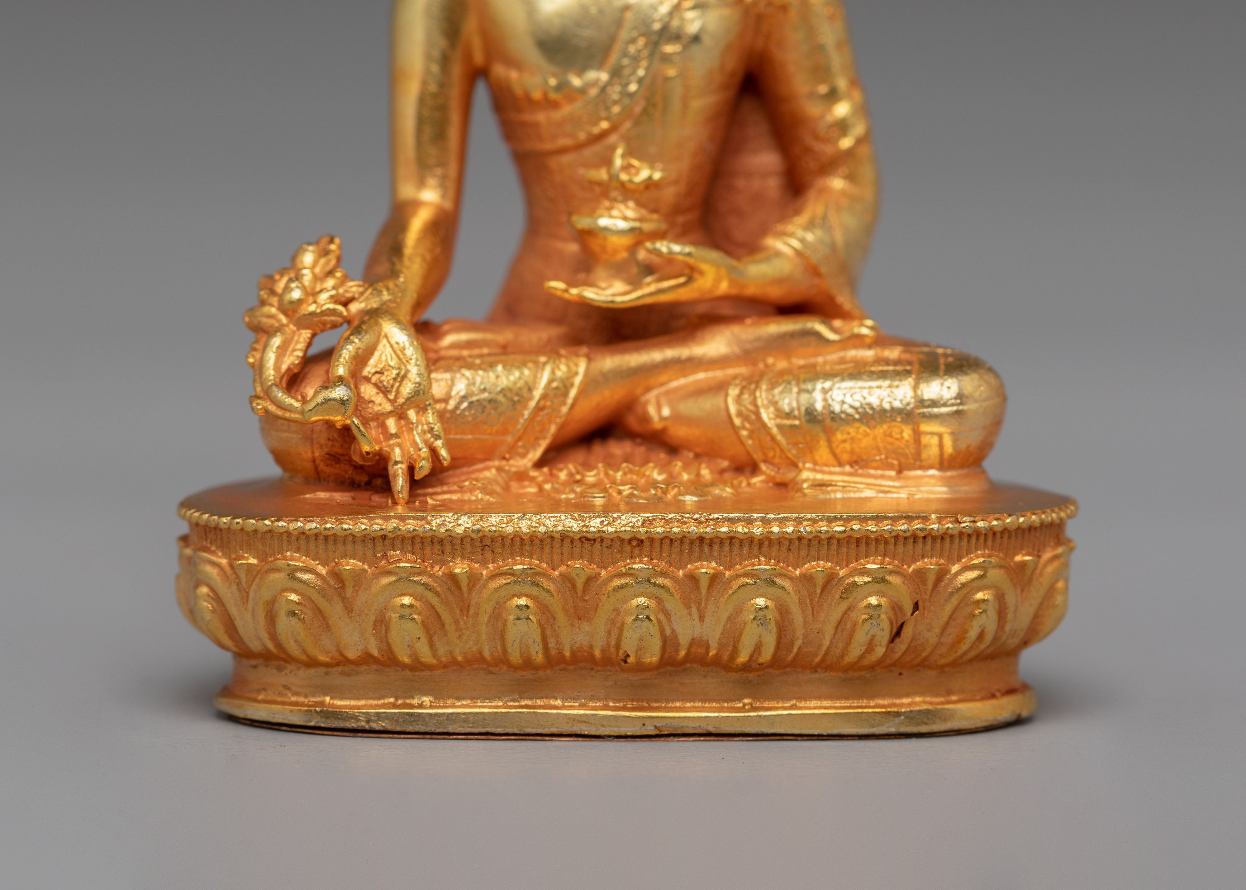 Ceremonial Medicine Buddha Sculpture | Healing Buddha Statue