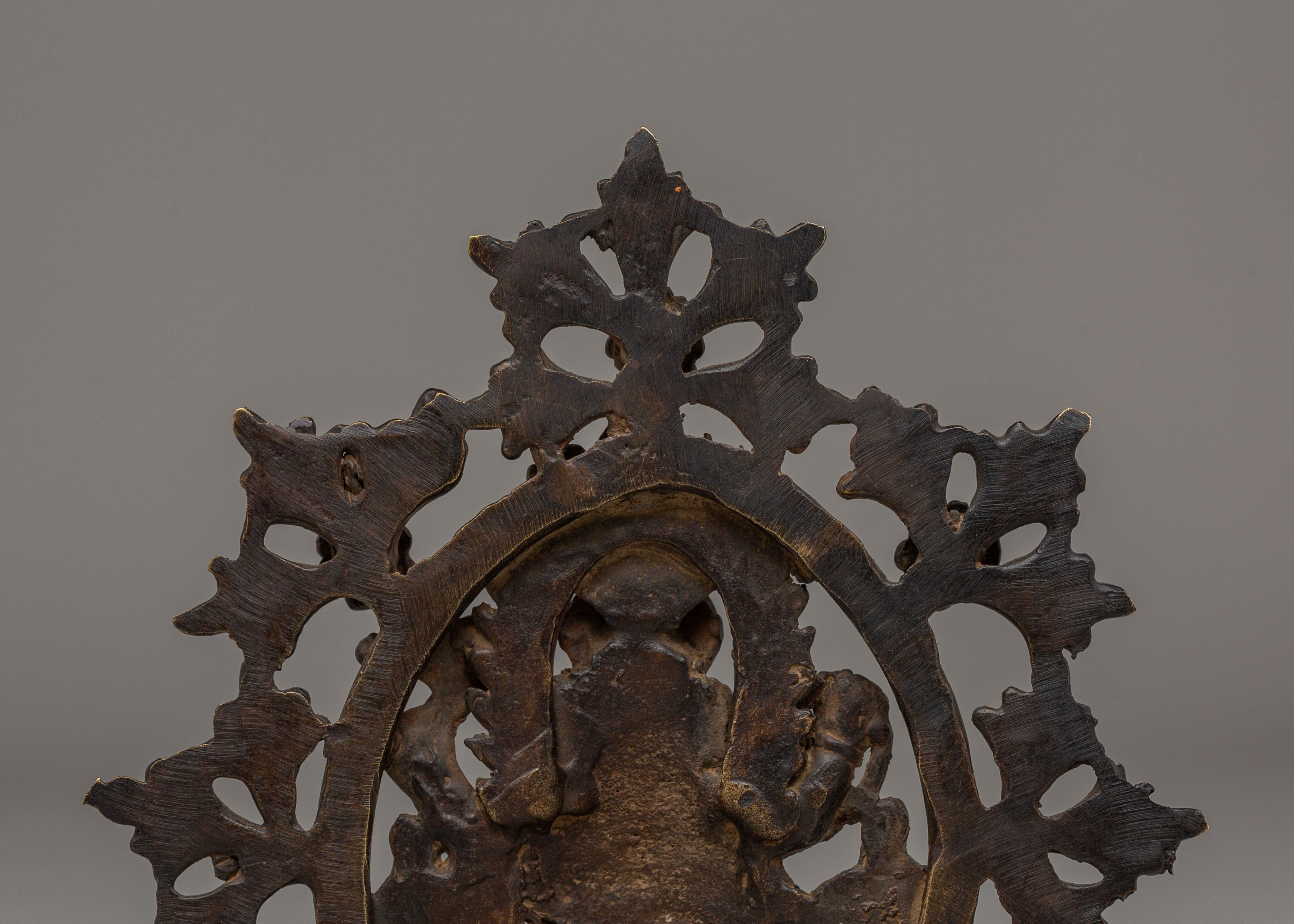 Sacred Ganapati Sculpture | Traditional Nepalese Artwork