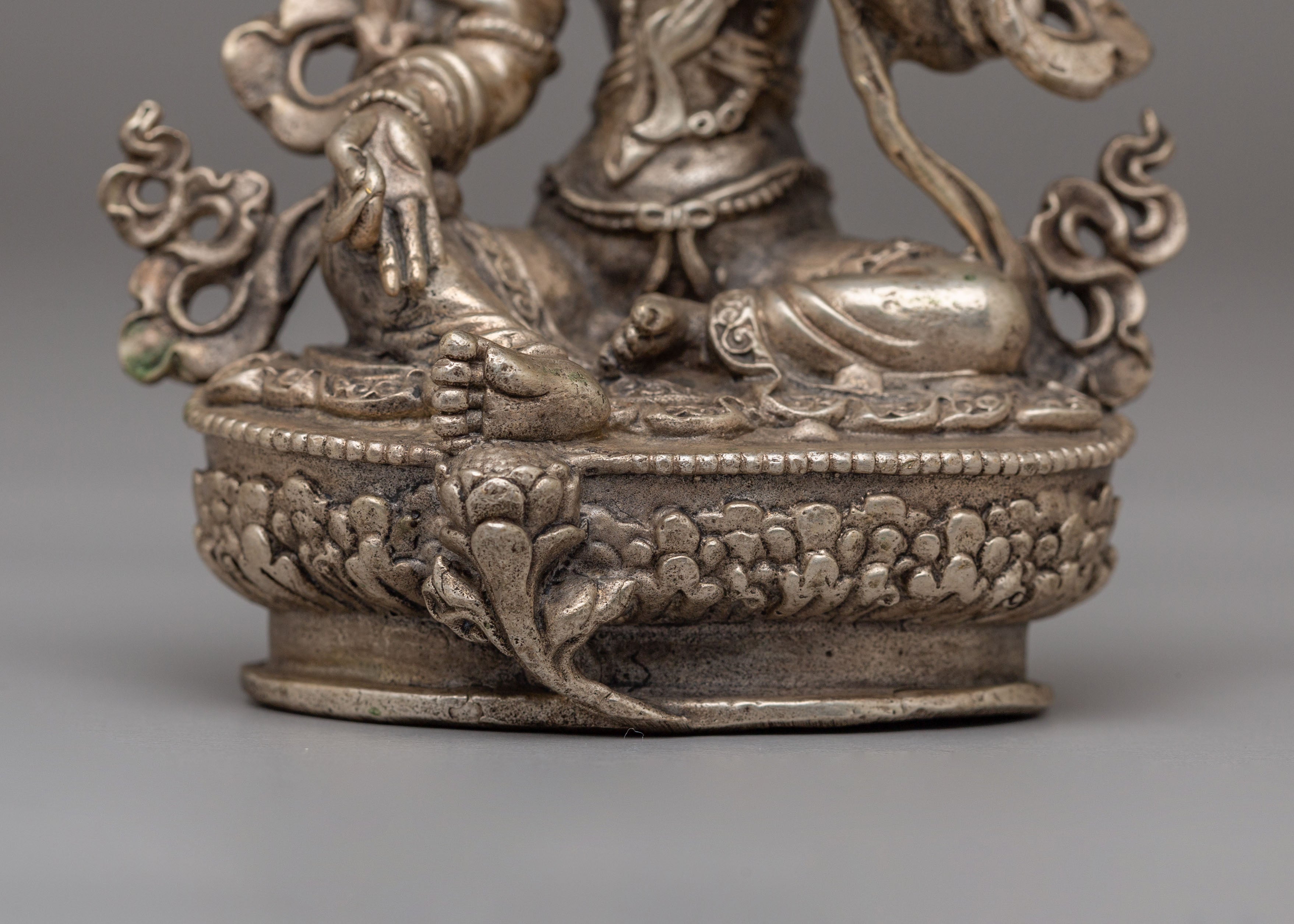 Handcrafted Sacred Green Tara Statue | A Symbol of Compassion