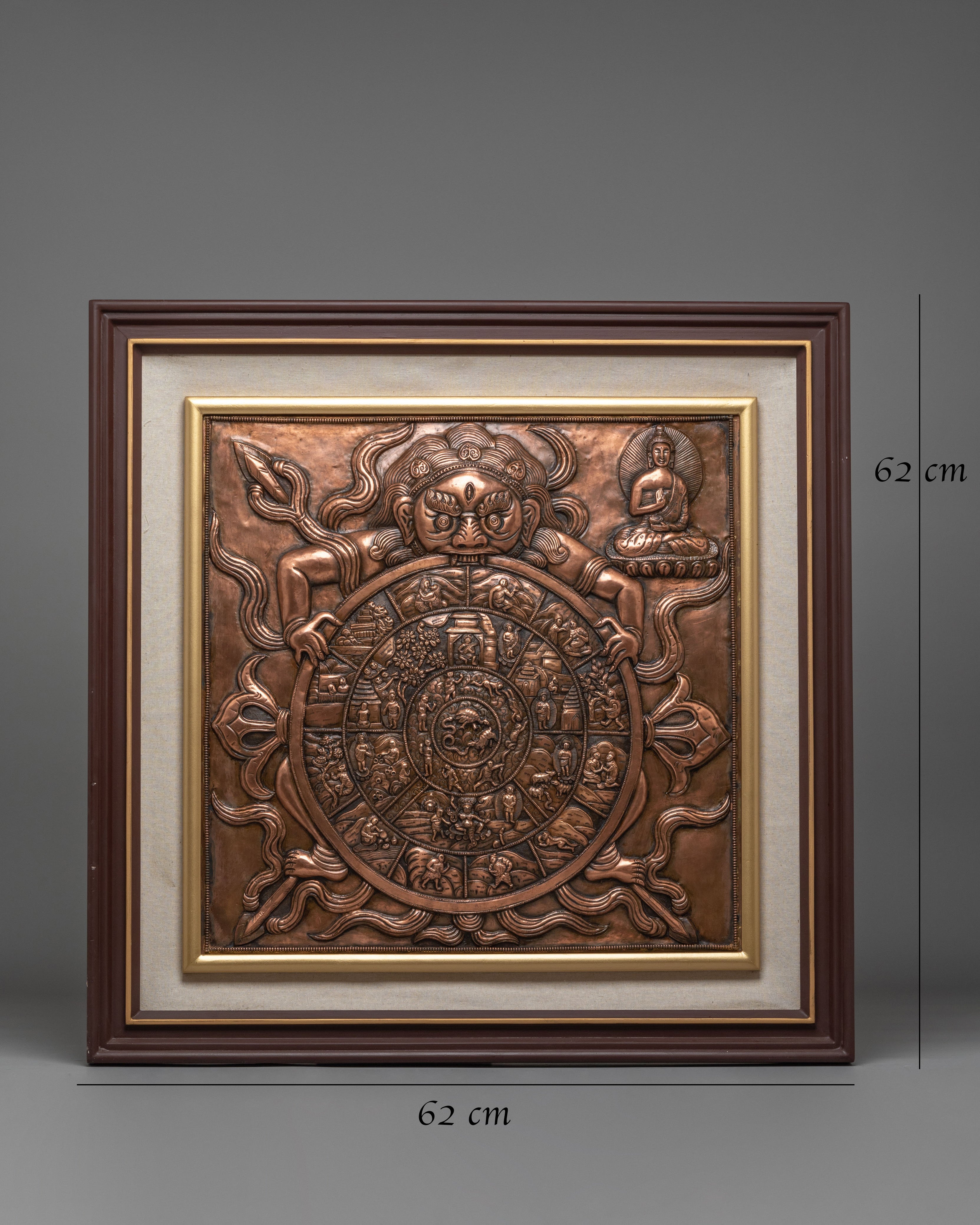 Handcrafted Wheel Of Life Wall Hanging | Symbol Of Impermanence
