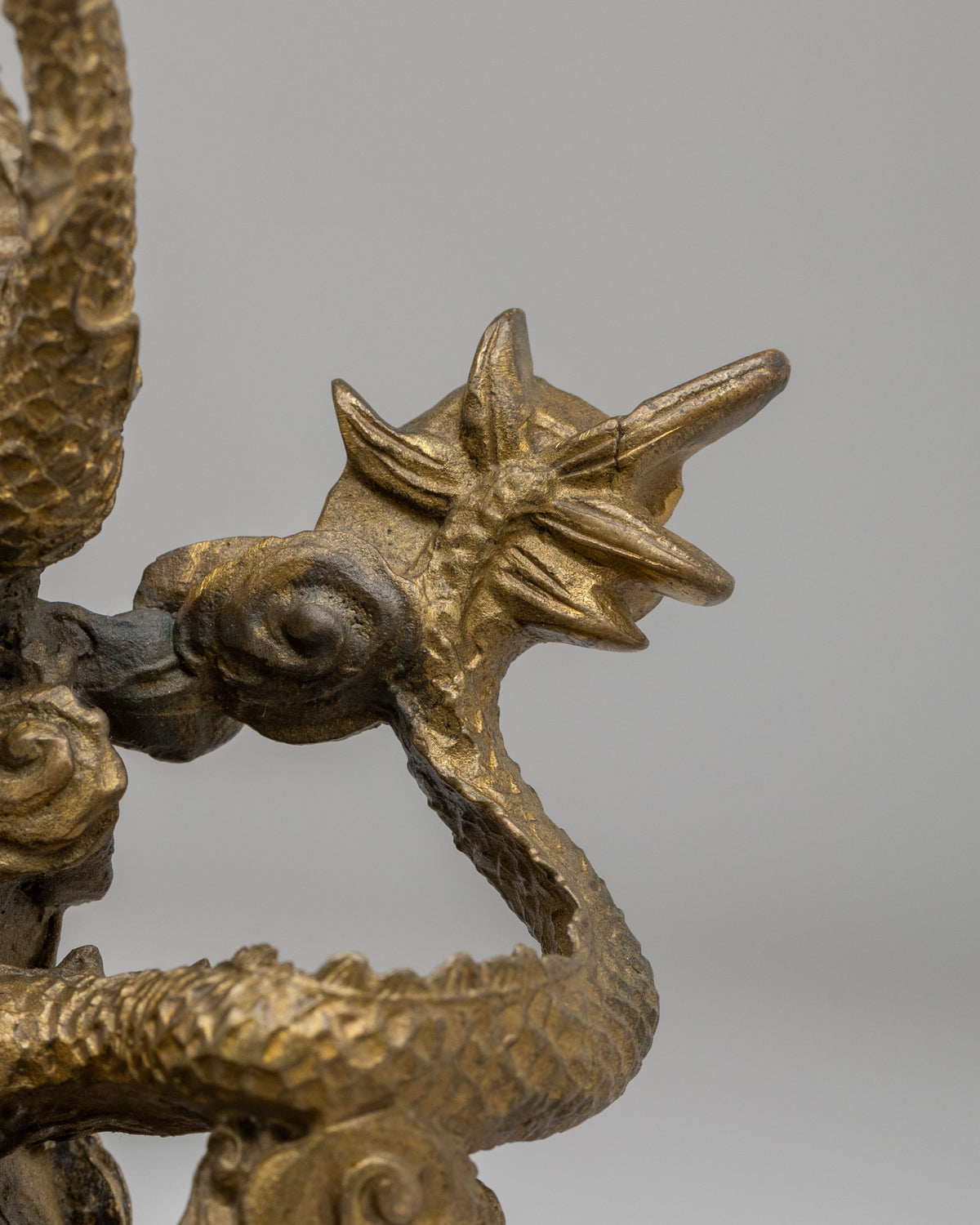 Handcrafted Dragon Guardian Sculpture | Symbol of Protection and Strength