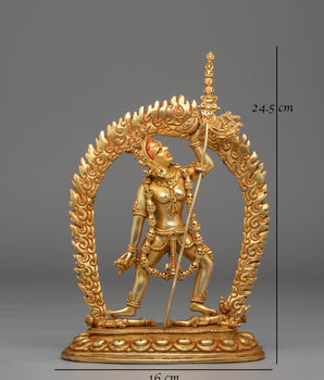 Vajrayogini Statue Queen Dakini | Sacred Figurine for Meditation