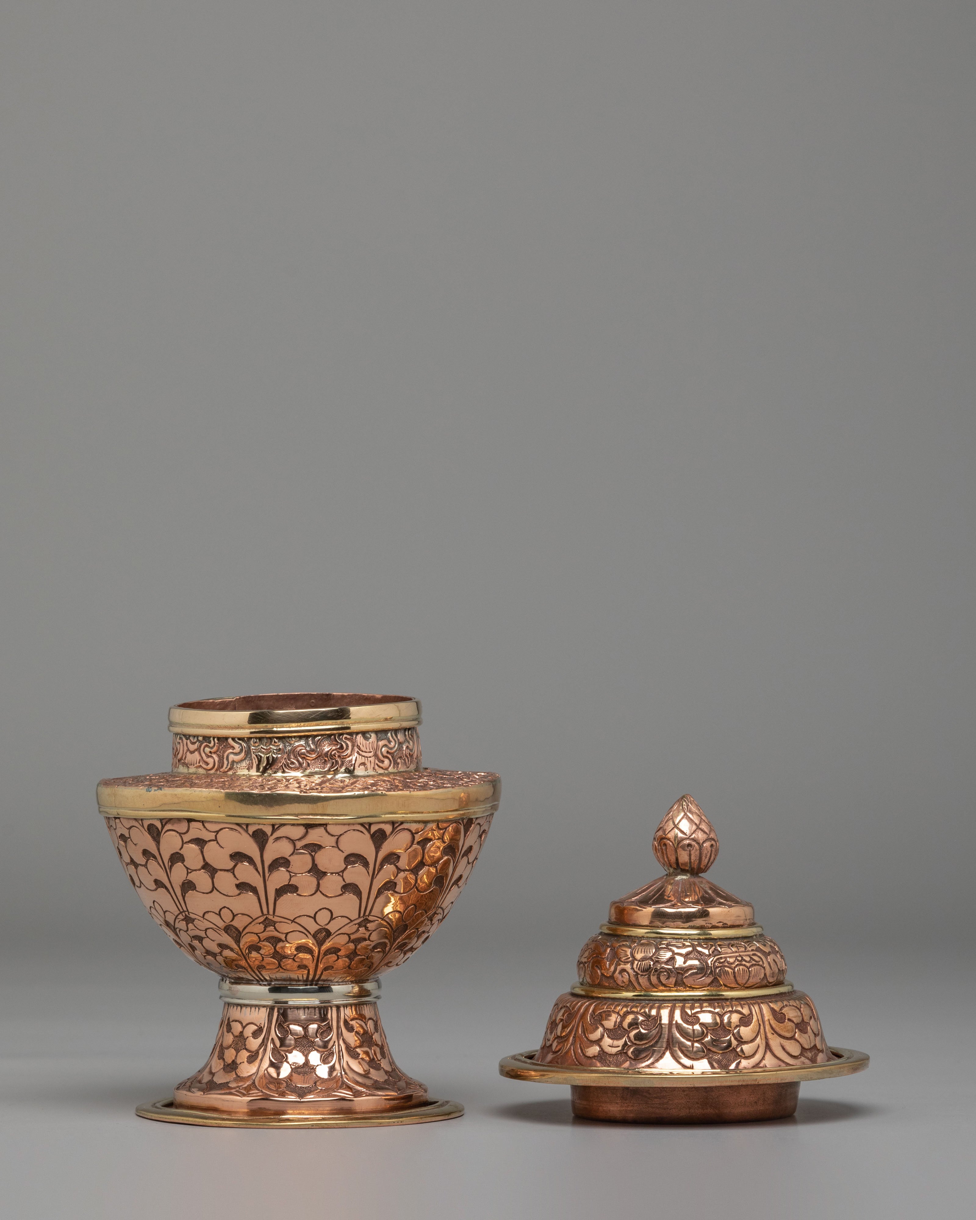 Himalayan Rice Pot | Sacred Offering Vessel