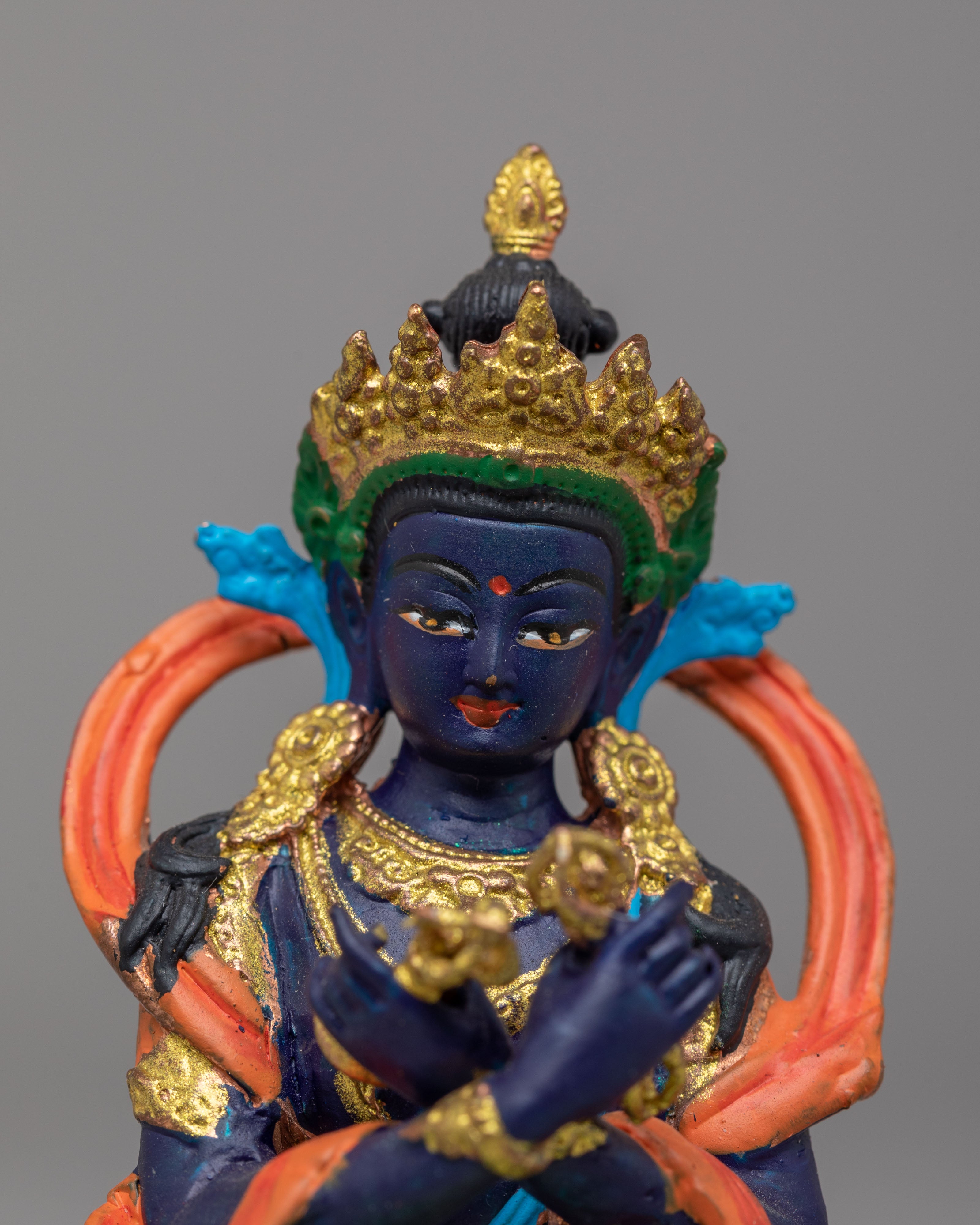 Himalayan Buddhist Vajradhara Statue | Sacred Vajrayana Buddha Artwork