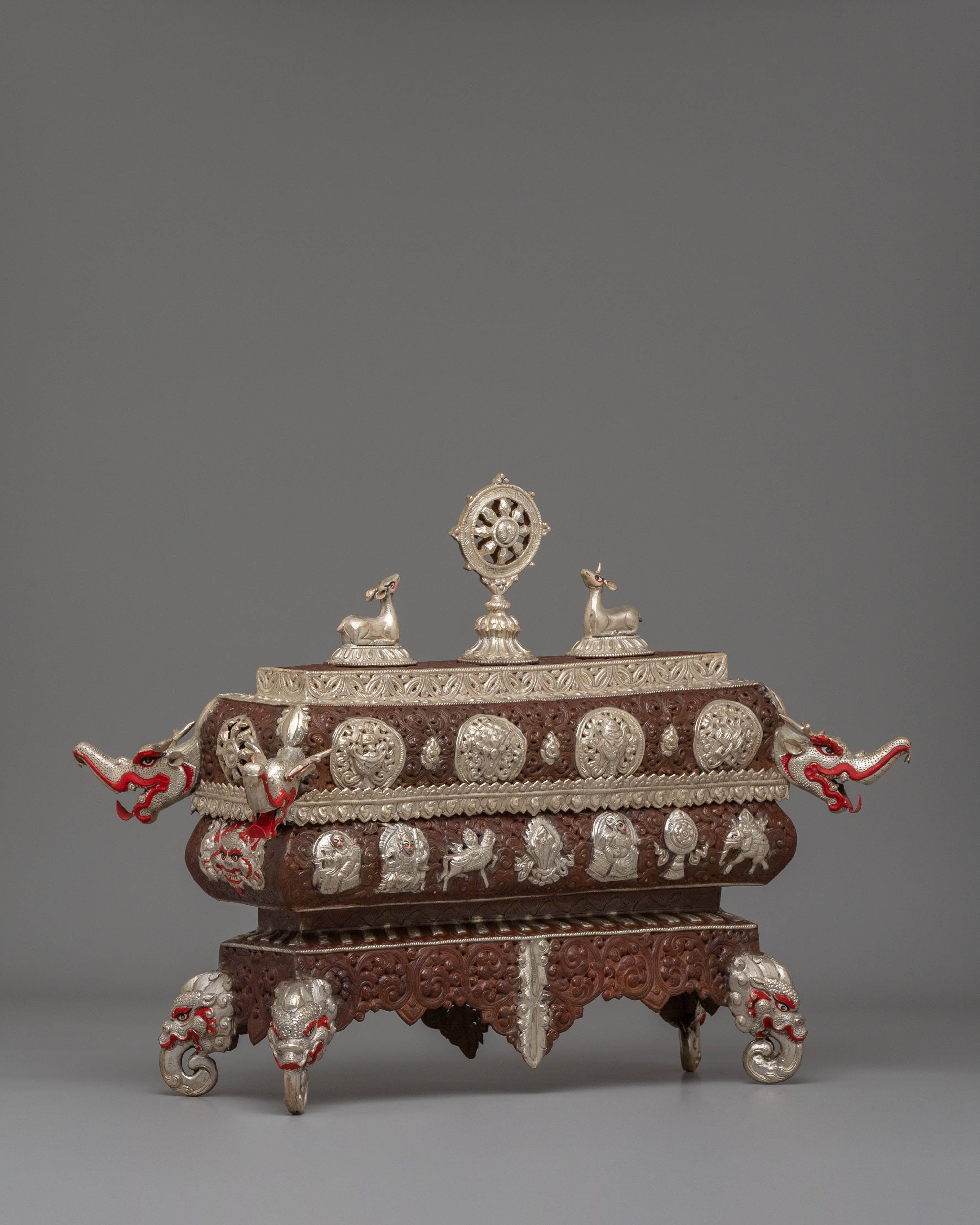 Spiritual Tibetan Incense Burner | Himalayan Artwork