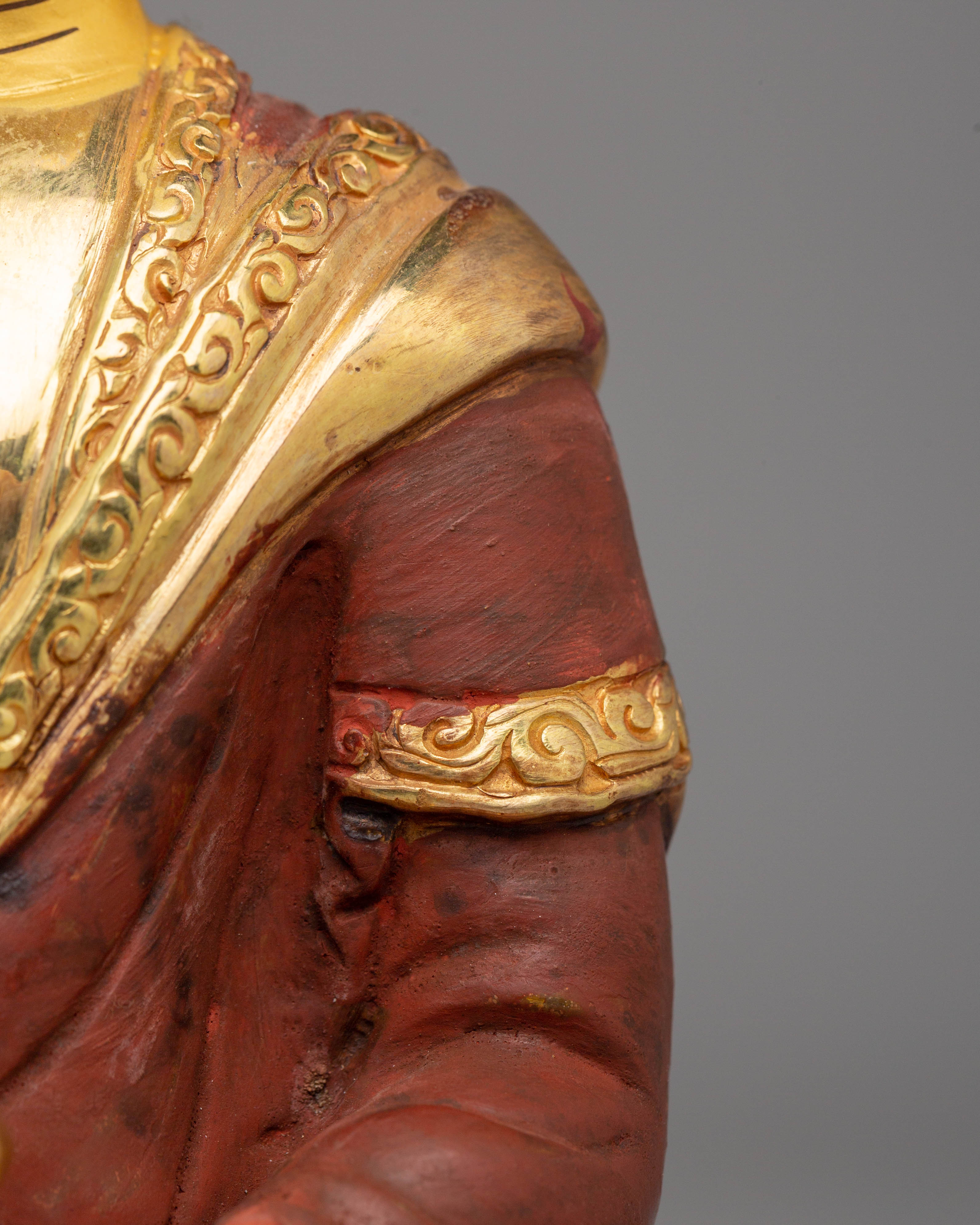 Handcrafted Shakyamuni Buddha Copper Sculpture | Sacred Tibetan Icon