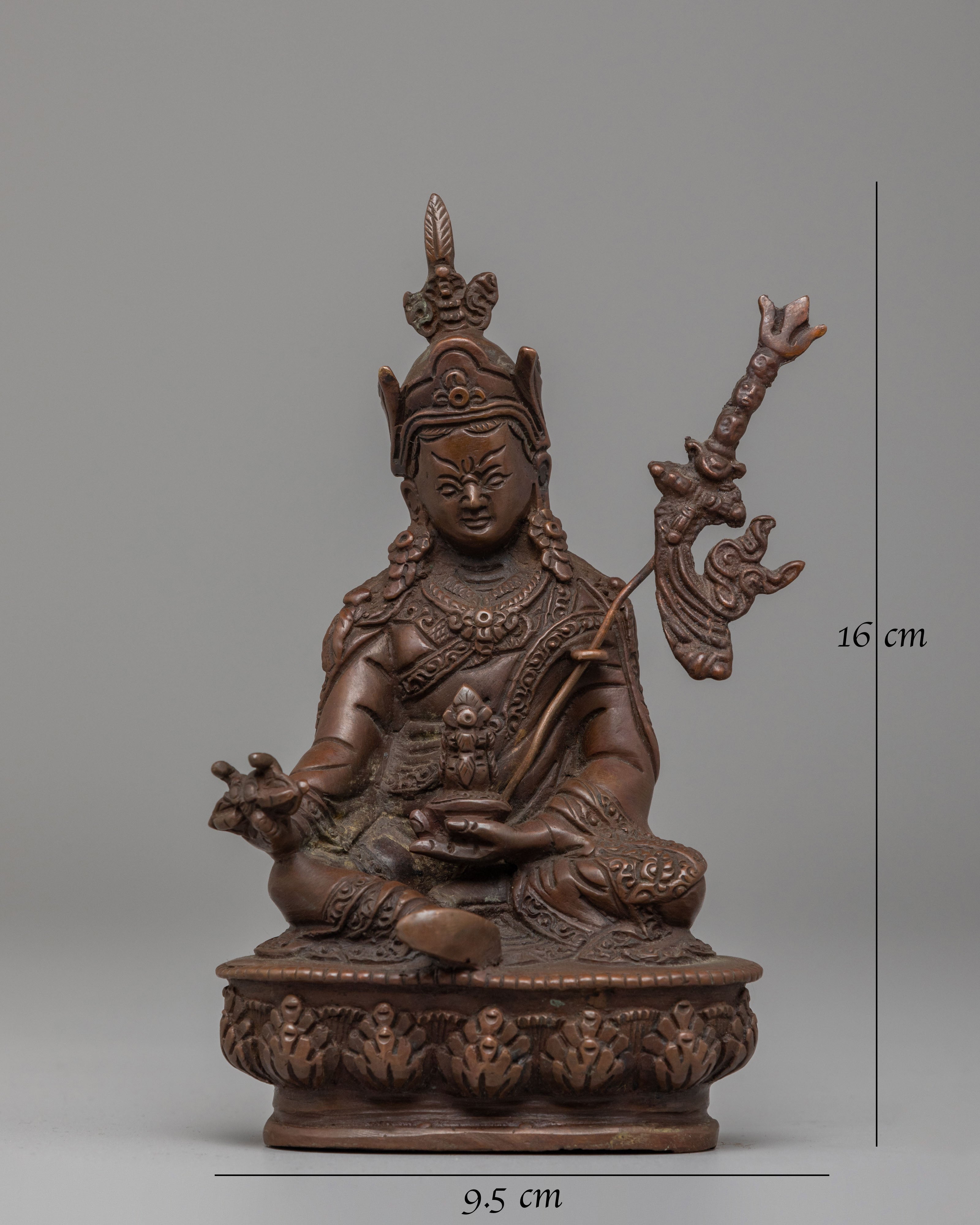 Guru Rinpoche Padmasambhava Sculpture | Tibetan Master