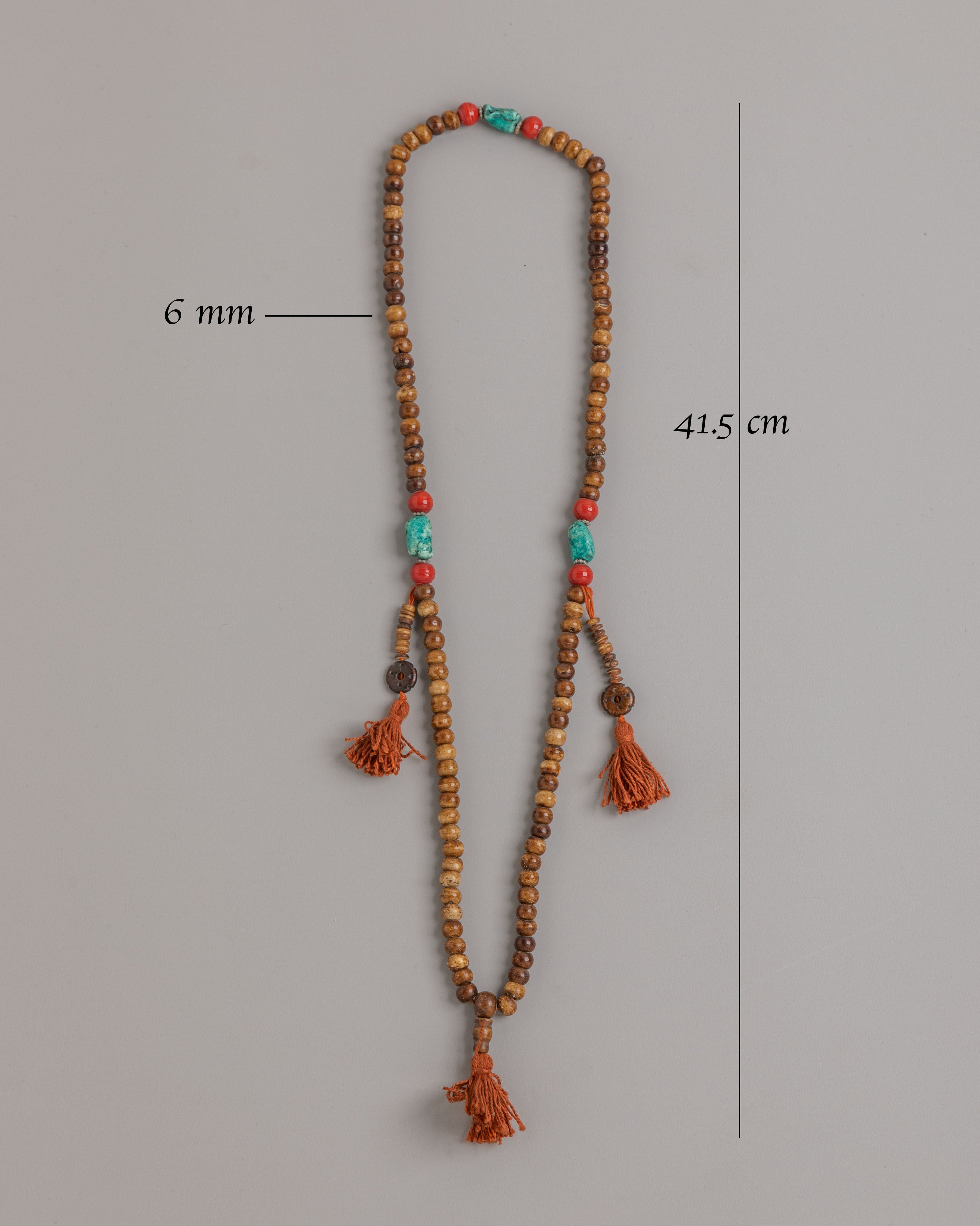 Spiritual Tibetan Mala Beads | Handmade Prayer Beads for Meditation