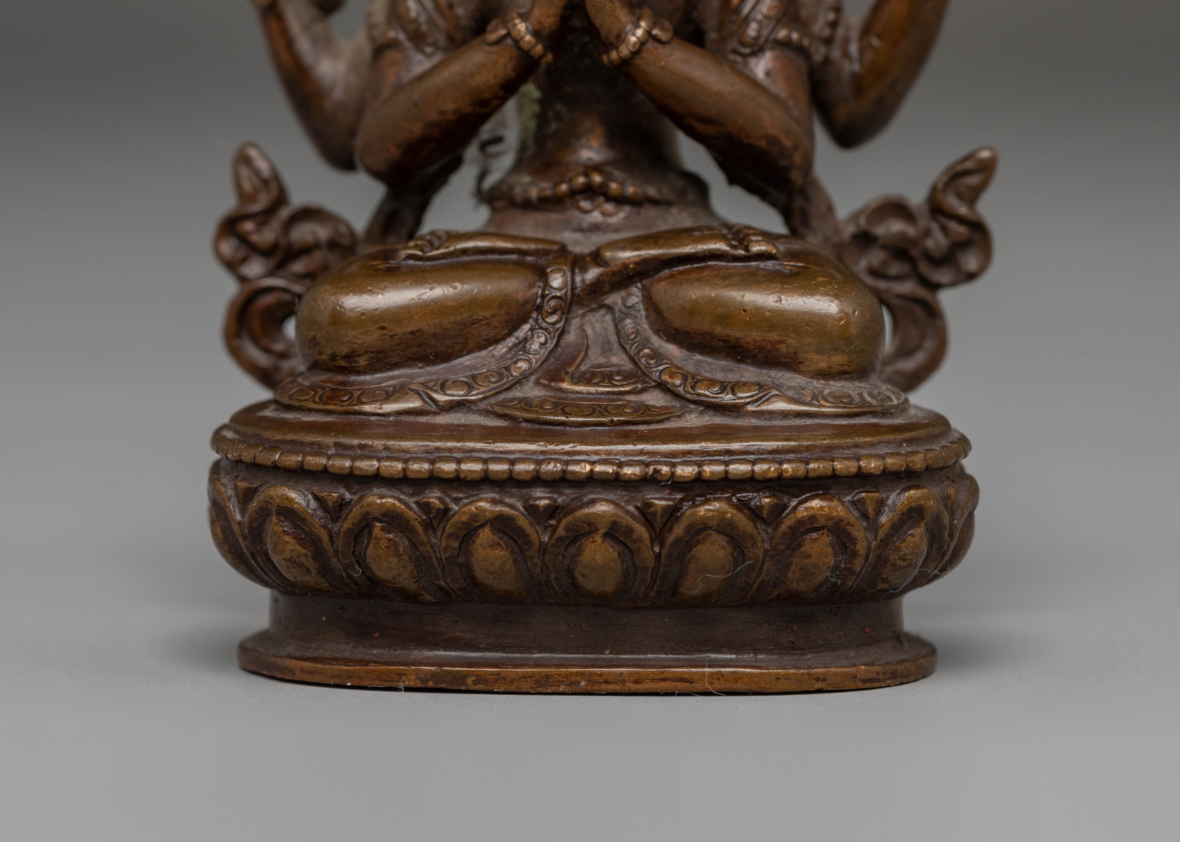Sacred Statue of Bodhisattva Chenrezig | Buddhist Compassion Art