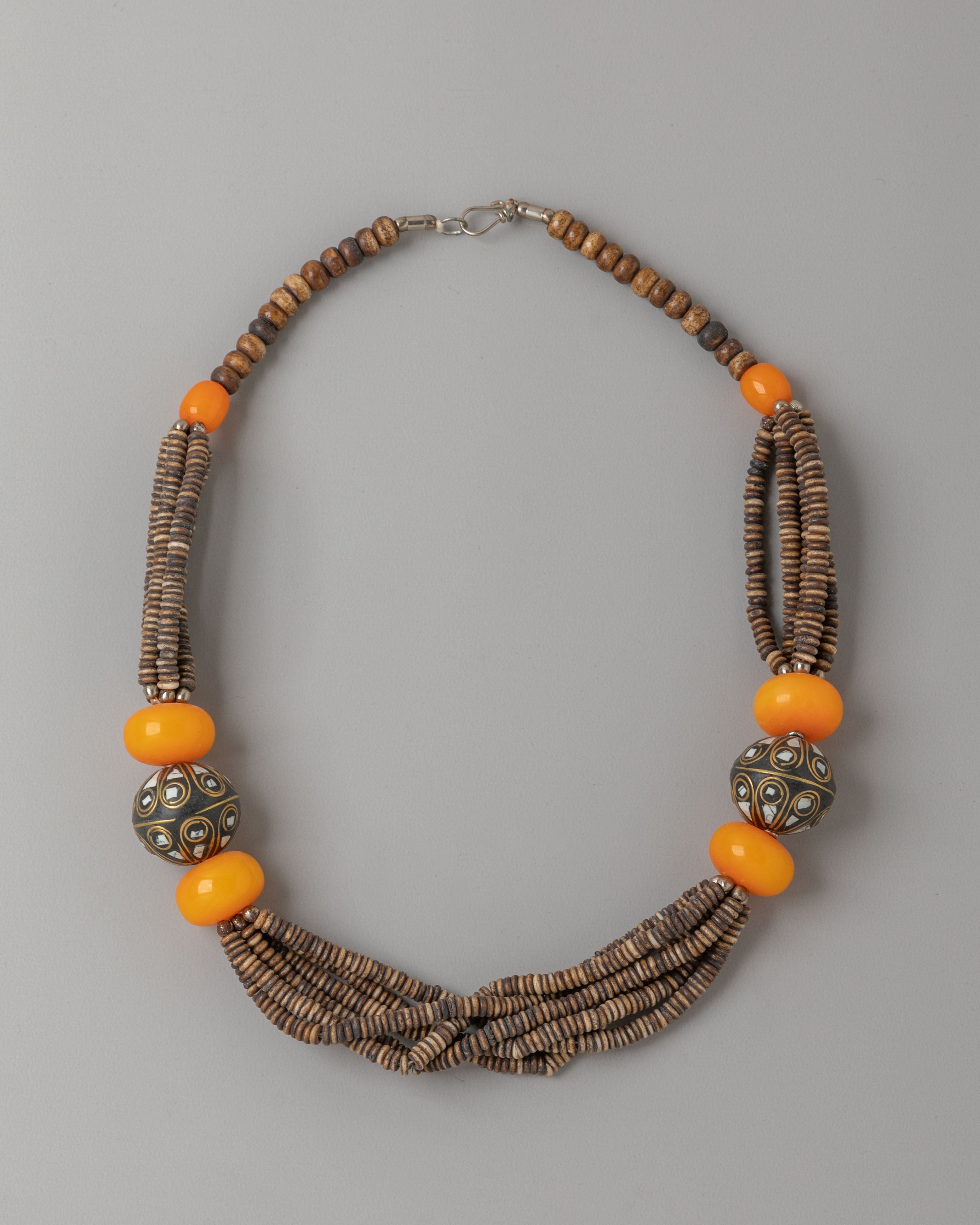 Himalayan-Inspired Necklace | Handmade Buffalo Bone Jewelry