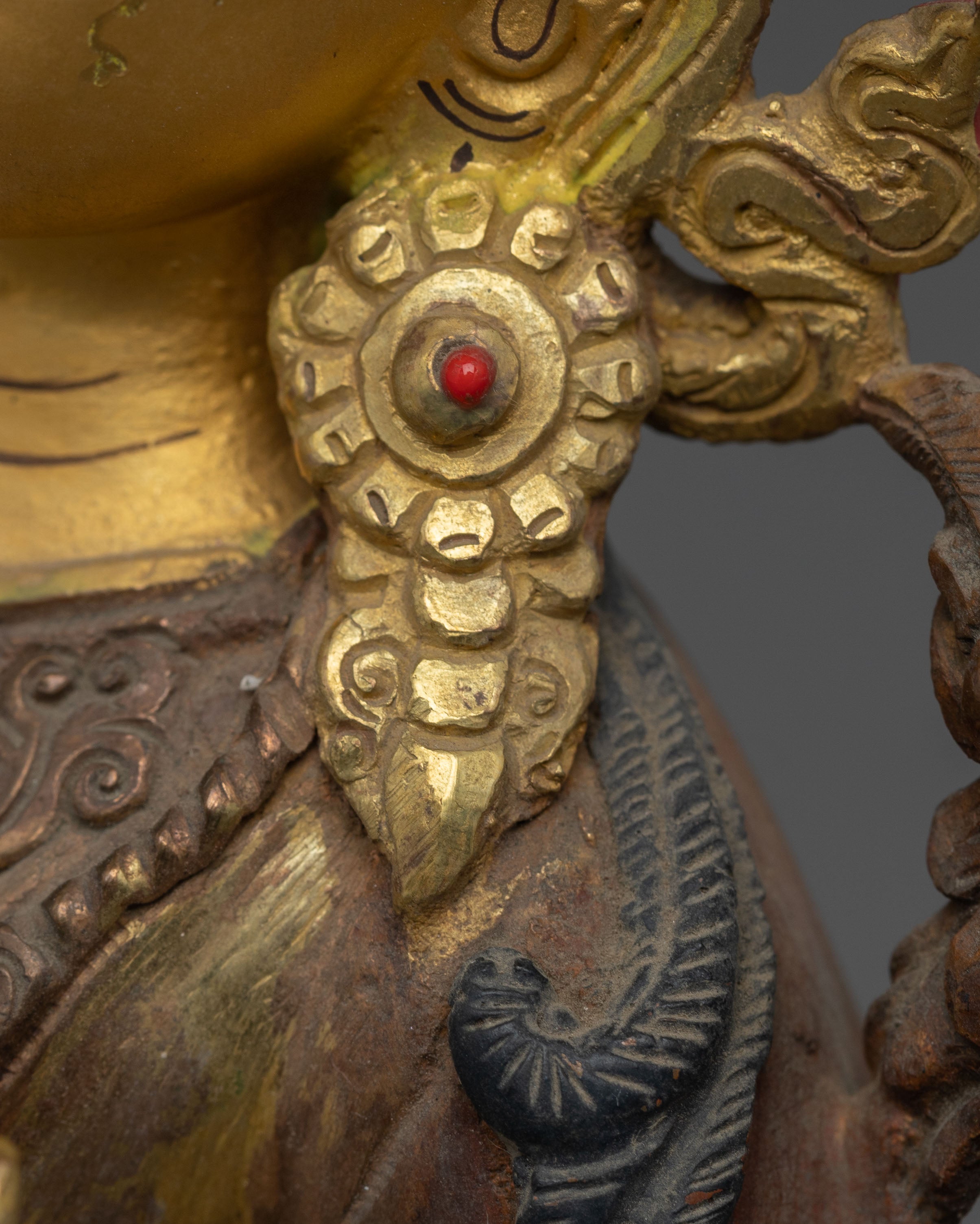 Manjushri With Flaming Sword Statue | A Symbol of Wisdom