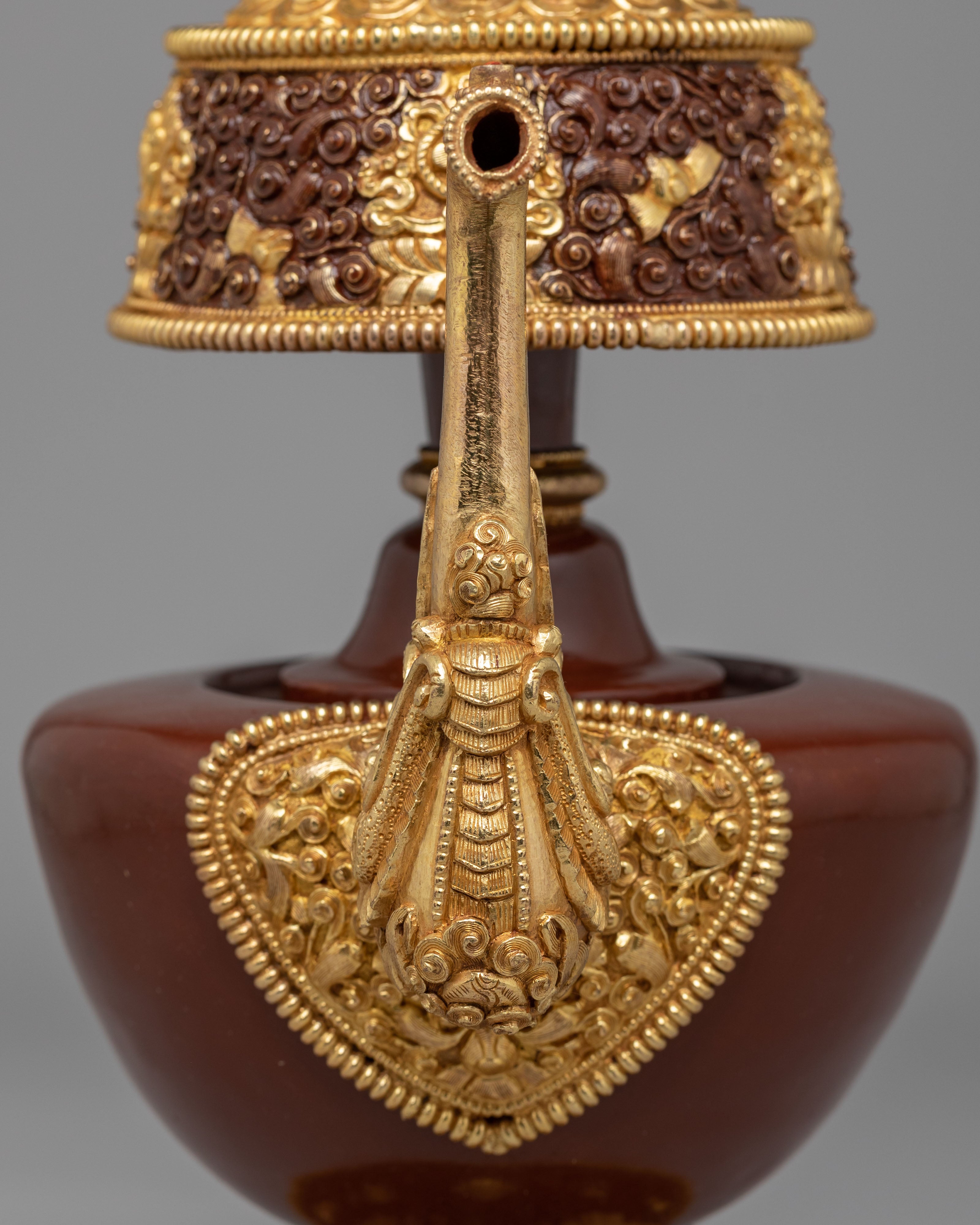 Tibetan Altar Bhumba Set | Copper Body Bhumba Set