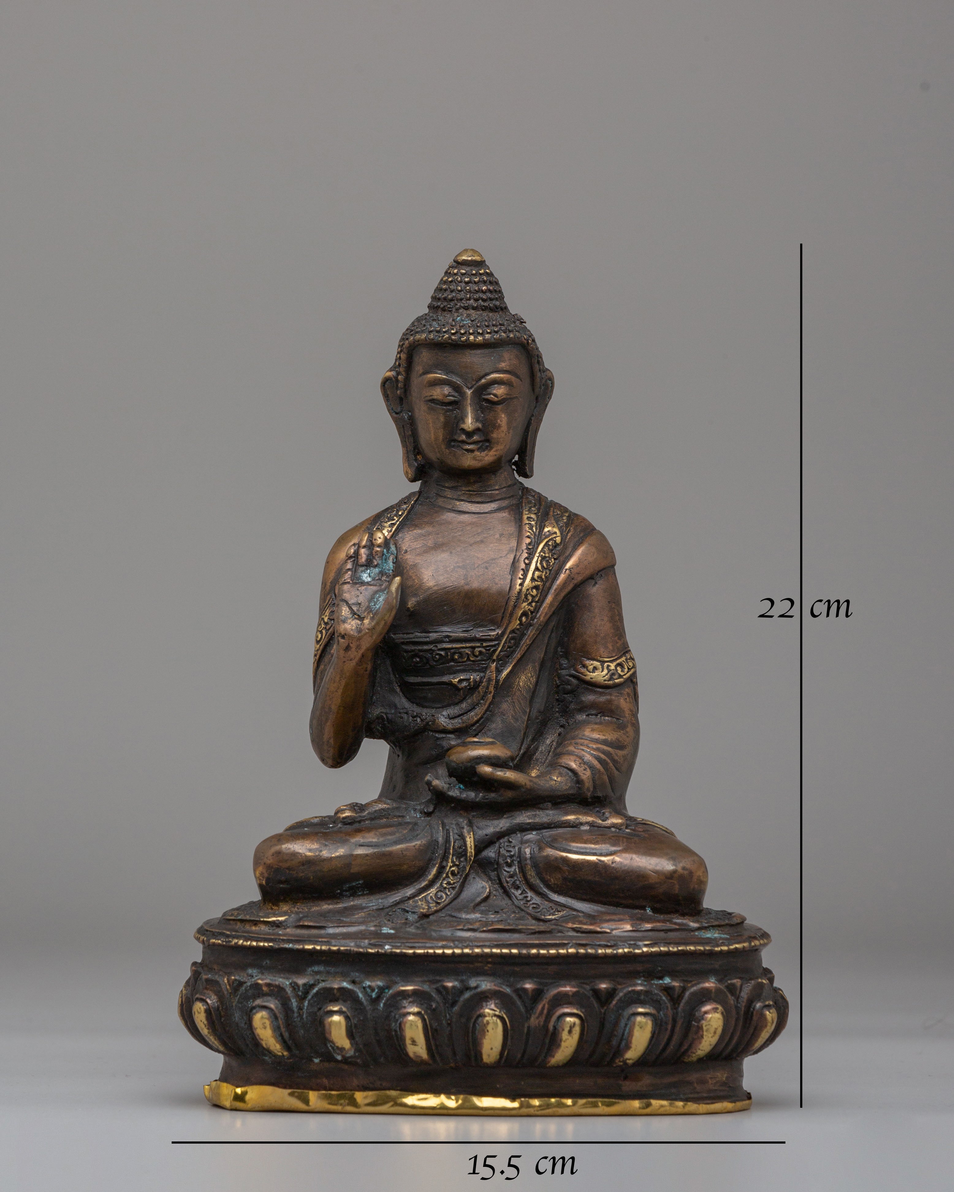Amogasiddhi Meditation Deity Statue | Himalayan Buddhist Art