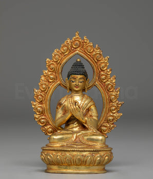 Vairocana Buddha Handcrafted Statue 