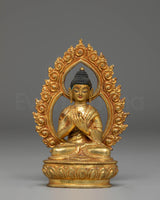Vairocana Buddha Handcrafted Statue 