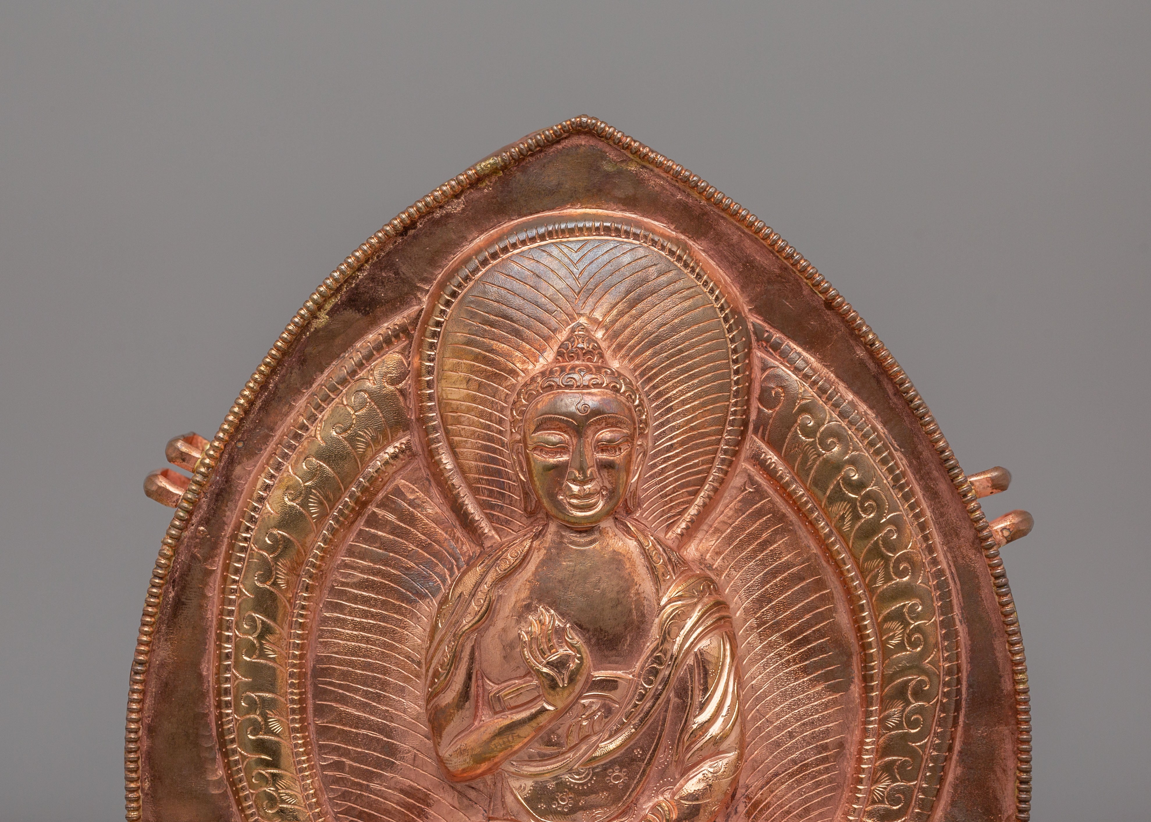 Tibetan Amogasiddhi Ghau Box | A Sacred Tibetan Prayer Amulet