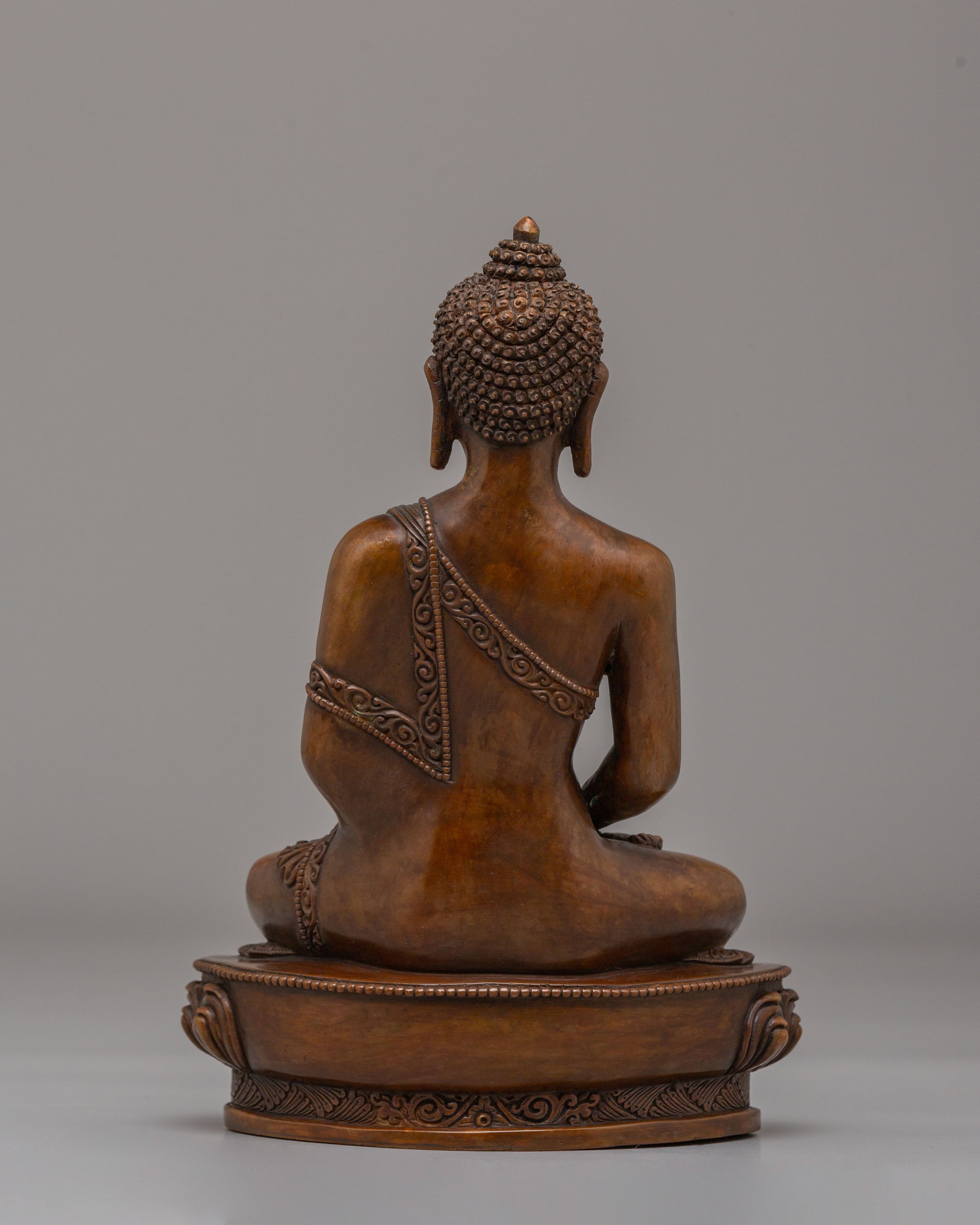 Pure Land Amitabha Buddha Statue | Tibetan Meditation Sculpture