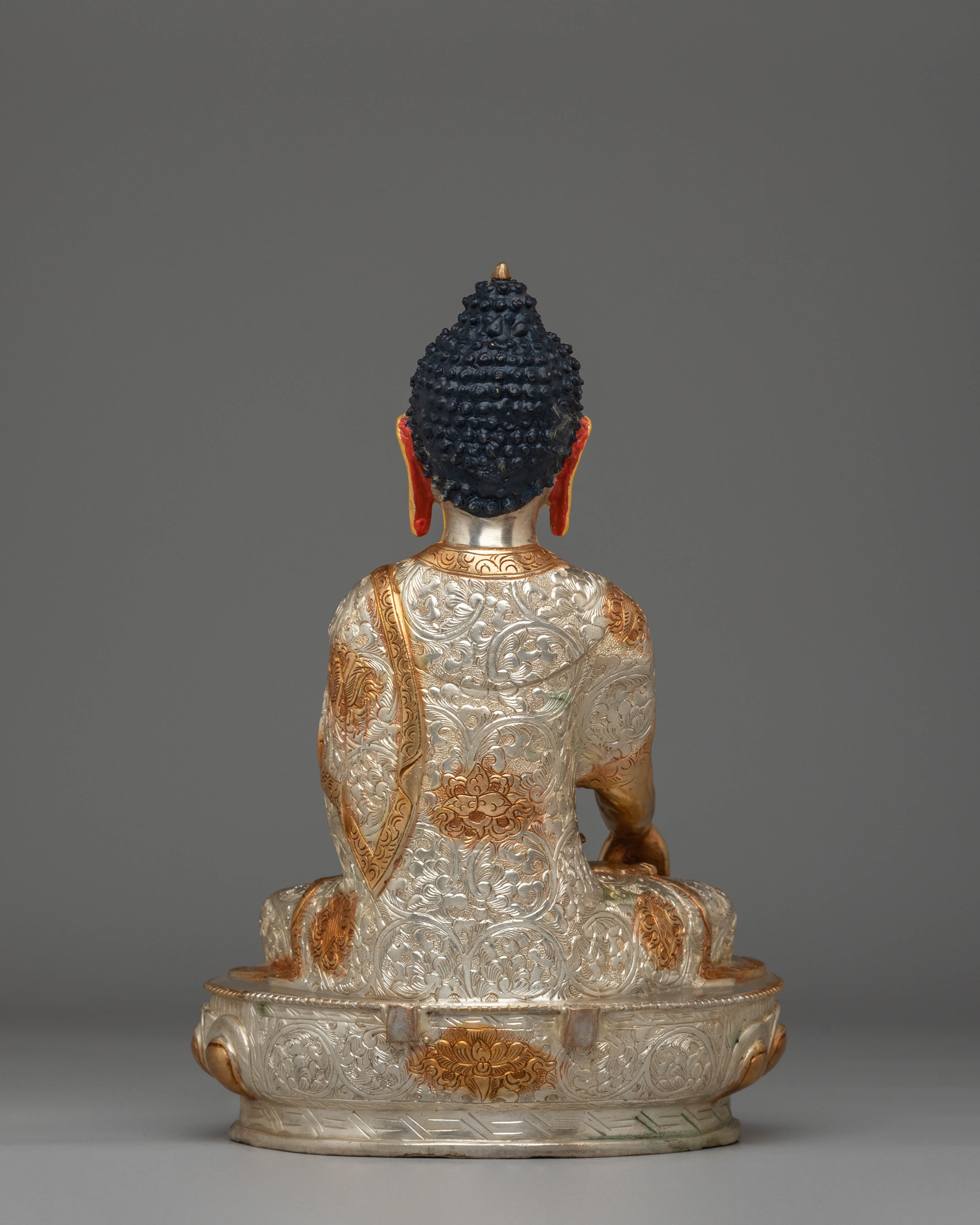 Handmade Golden Mitrugpa Statue | Immovable Buddha