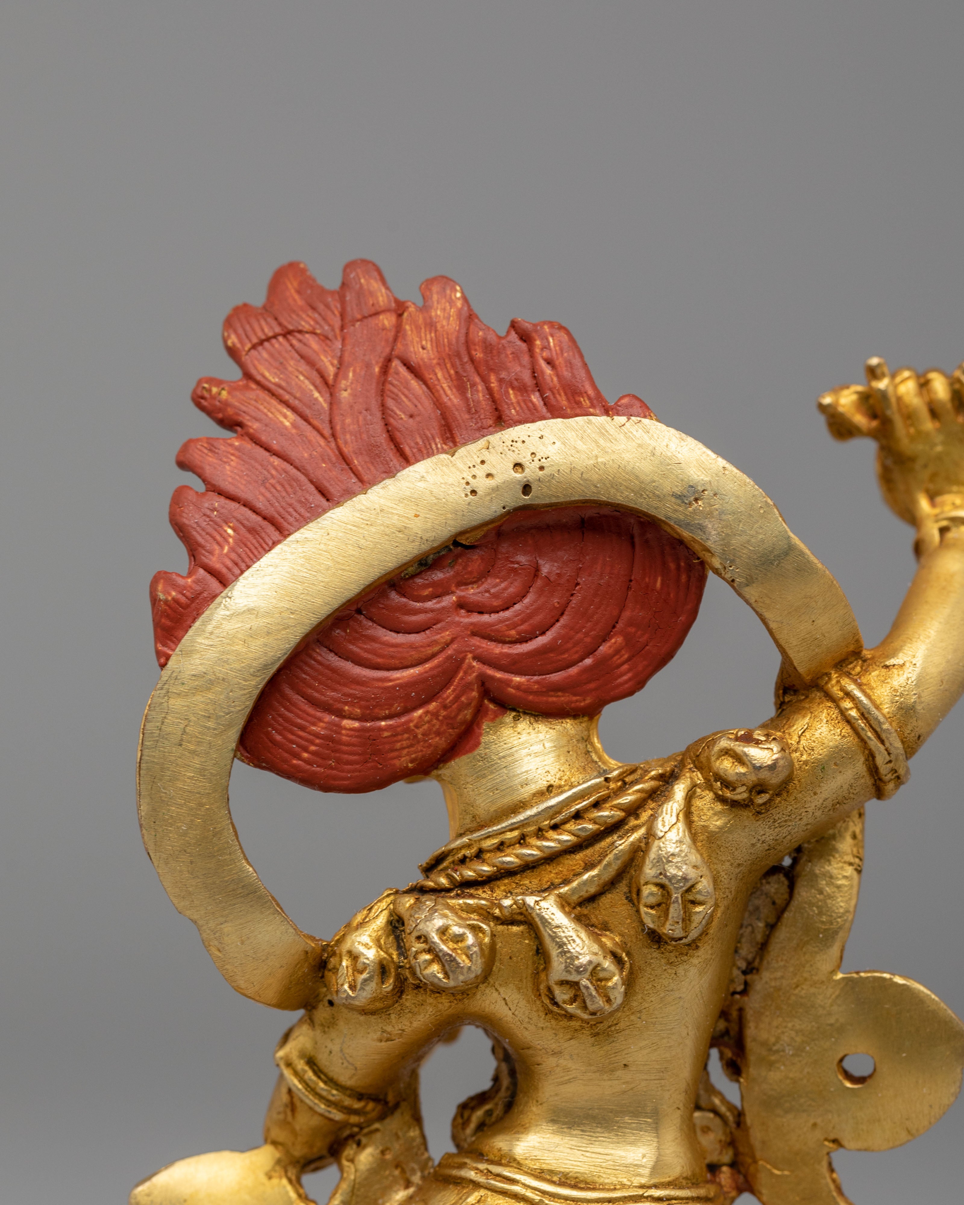 Traditional Altar Simhaumkha Statue | Wrathful Dakini Protector