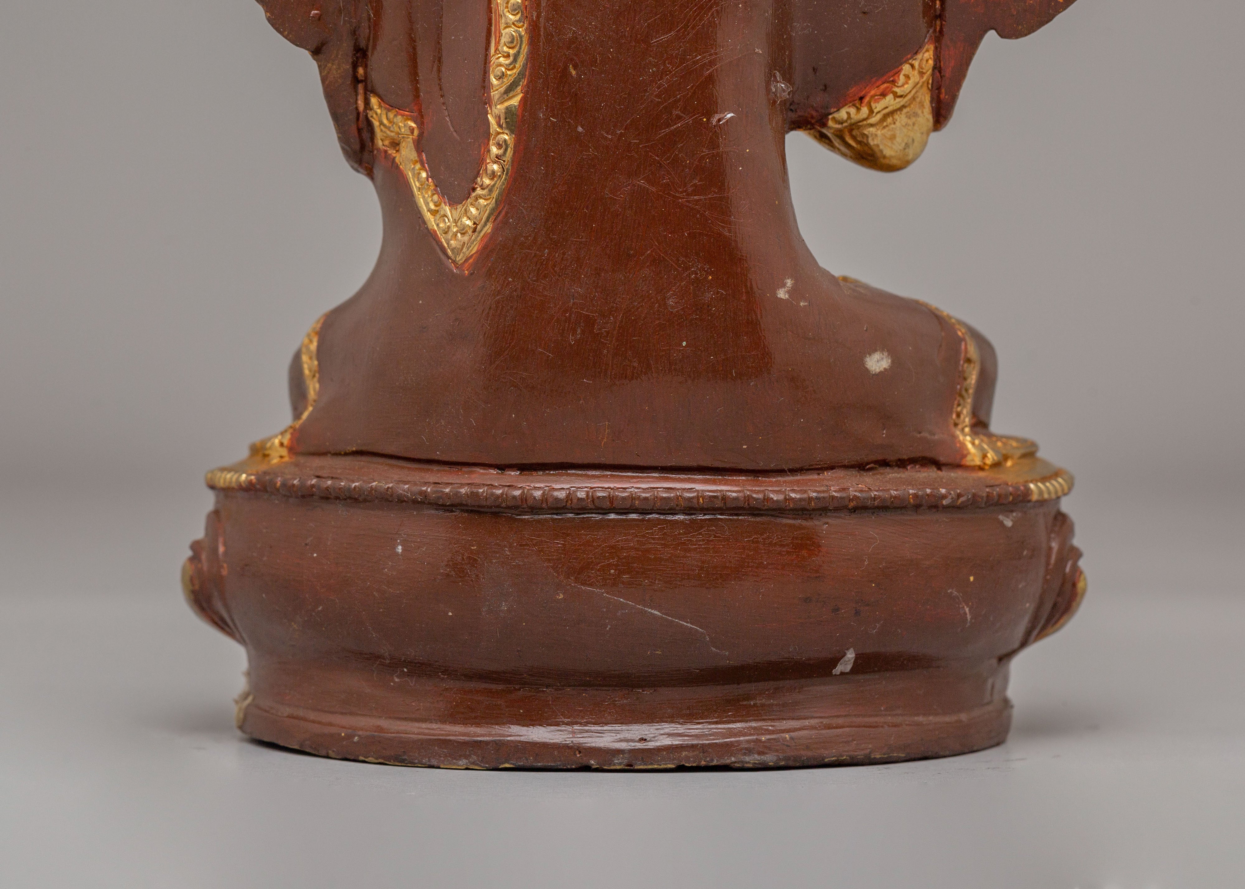 Buddhist Scholar Tsongkhapa Statue | The Great Tibetan Master