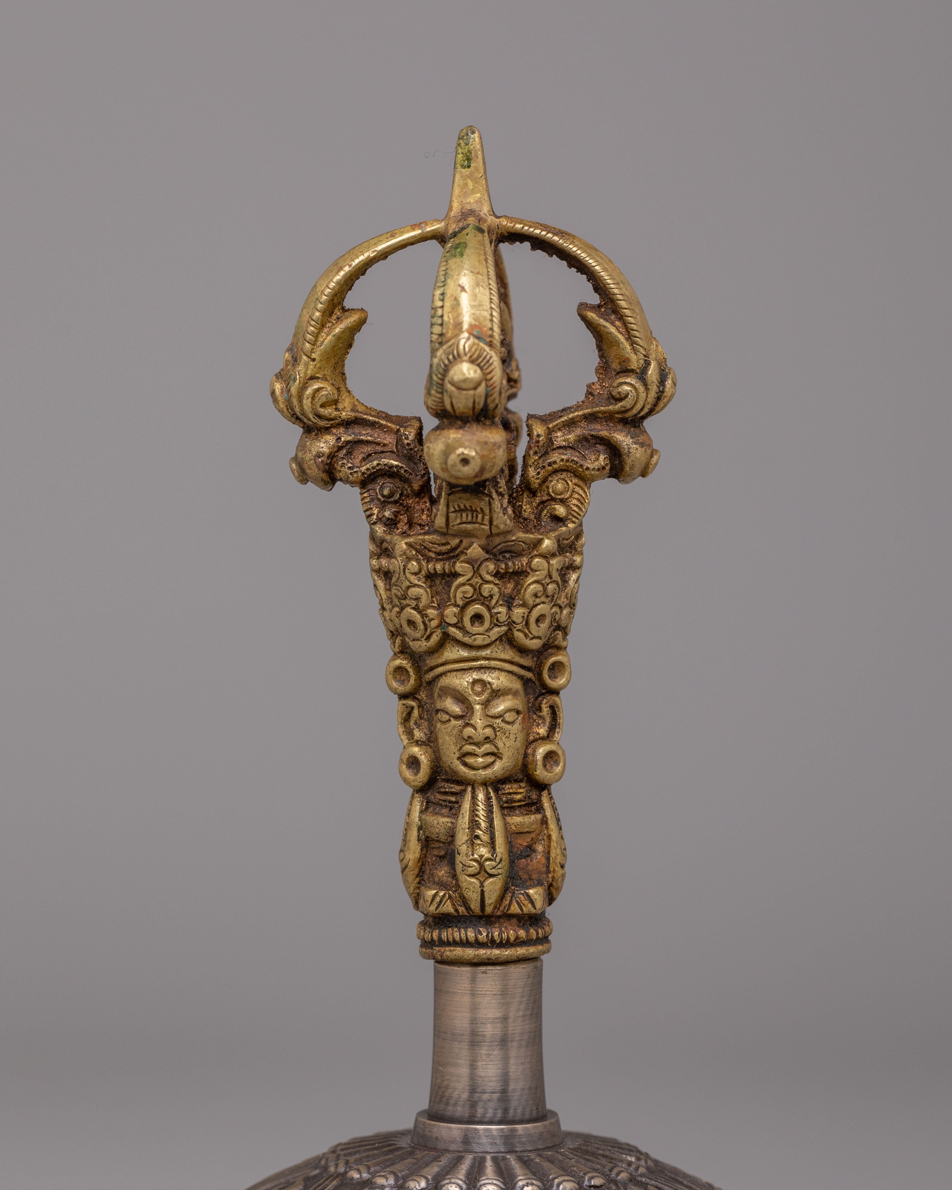 Tibetan Dorje and Bell for Altar Use | Vajra Bell for Buddhist Meditation