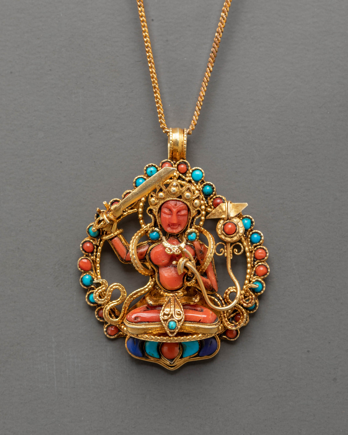 Handmade Protection Deities Locket | Spiritual Protection and Devotional Use