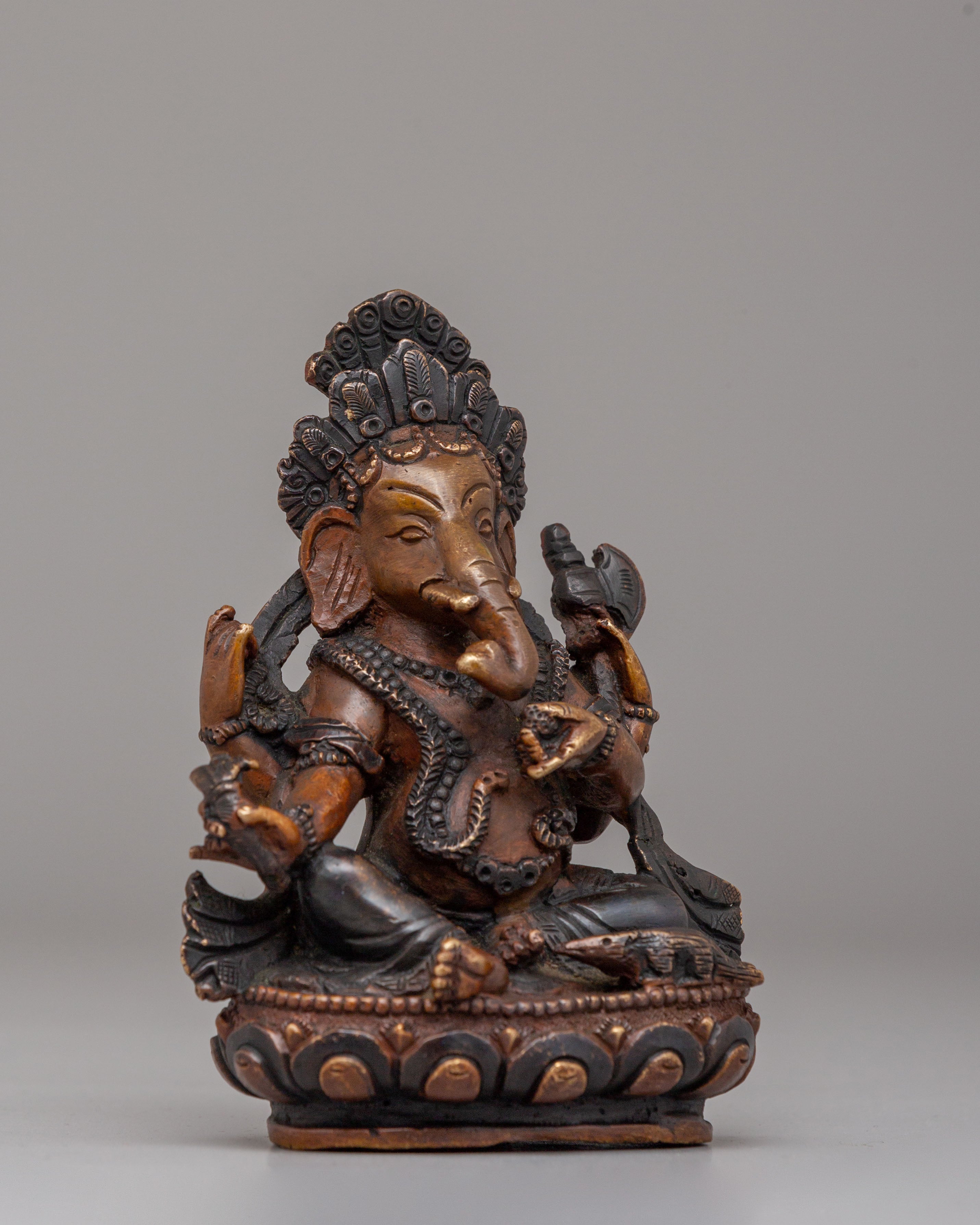 Handmade Lord Ganesh Statue for Prosperity | Handcrafted Spiritual Idol
