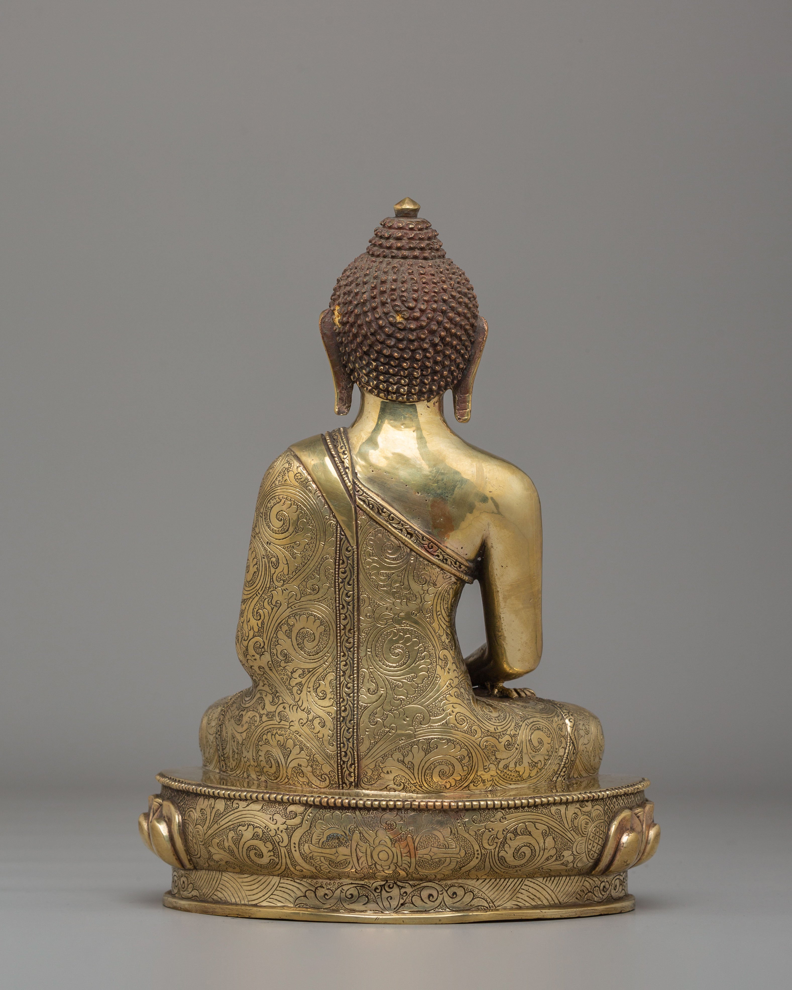 Sacred Shakyamuni Buddha Figurine | Traditional Handcrafted Art