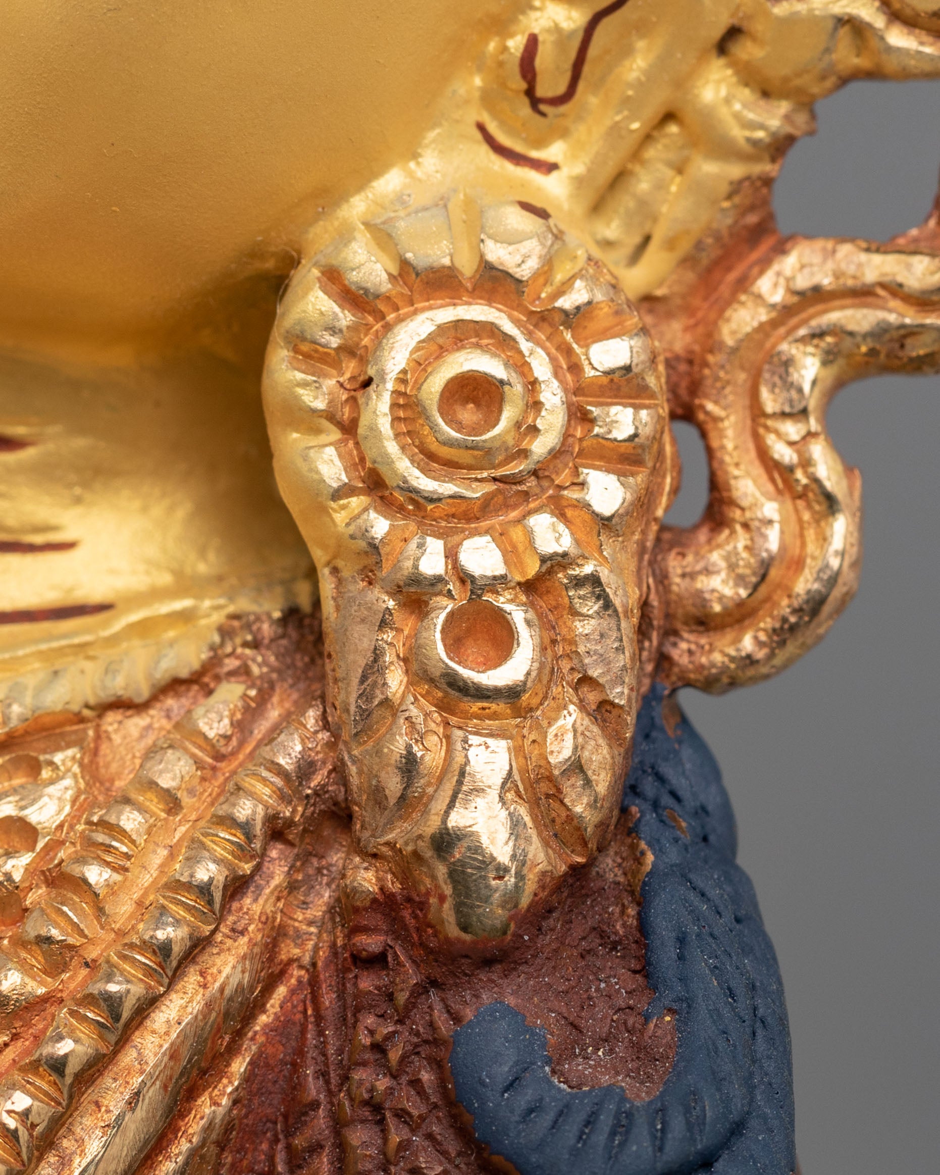 Handcrafted Purification Vajrasattva Statue | Tibetan Buddha Figurine for Meditation