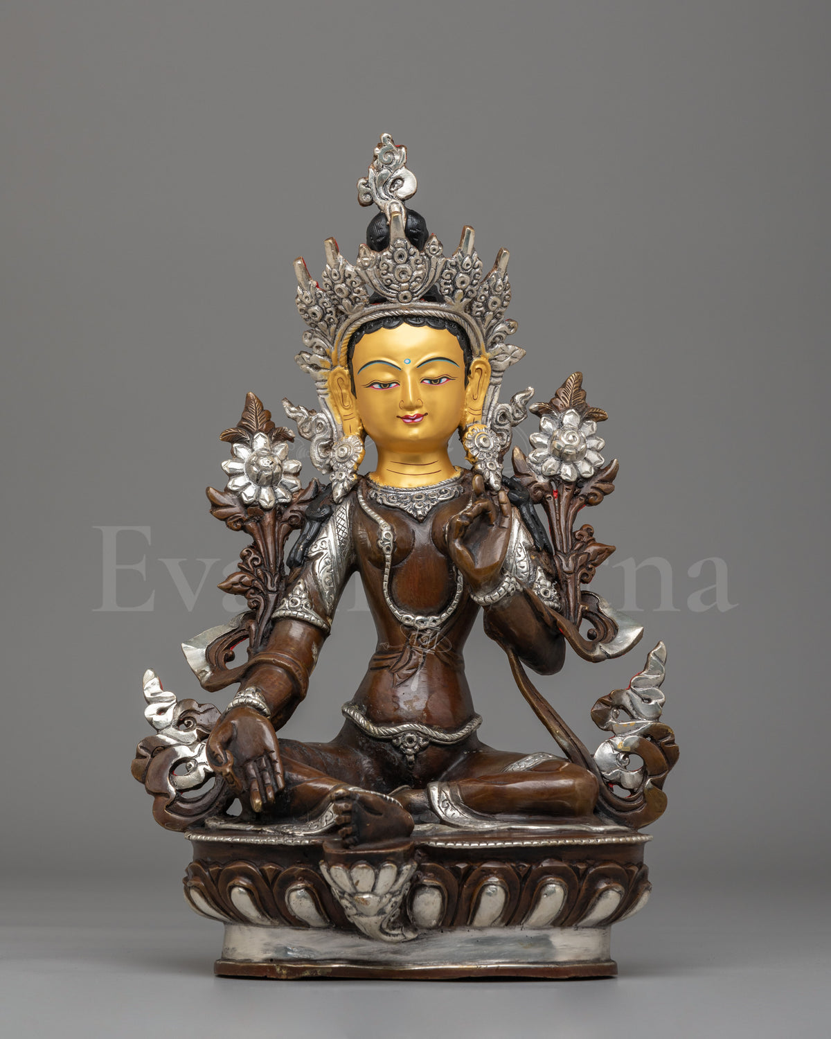 Green Tara Spiritual Sculpture
