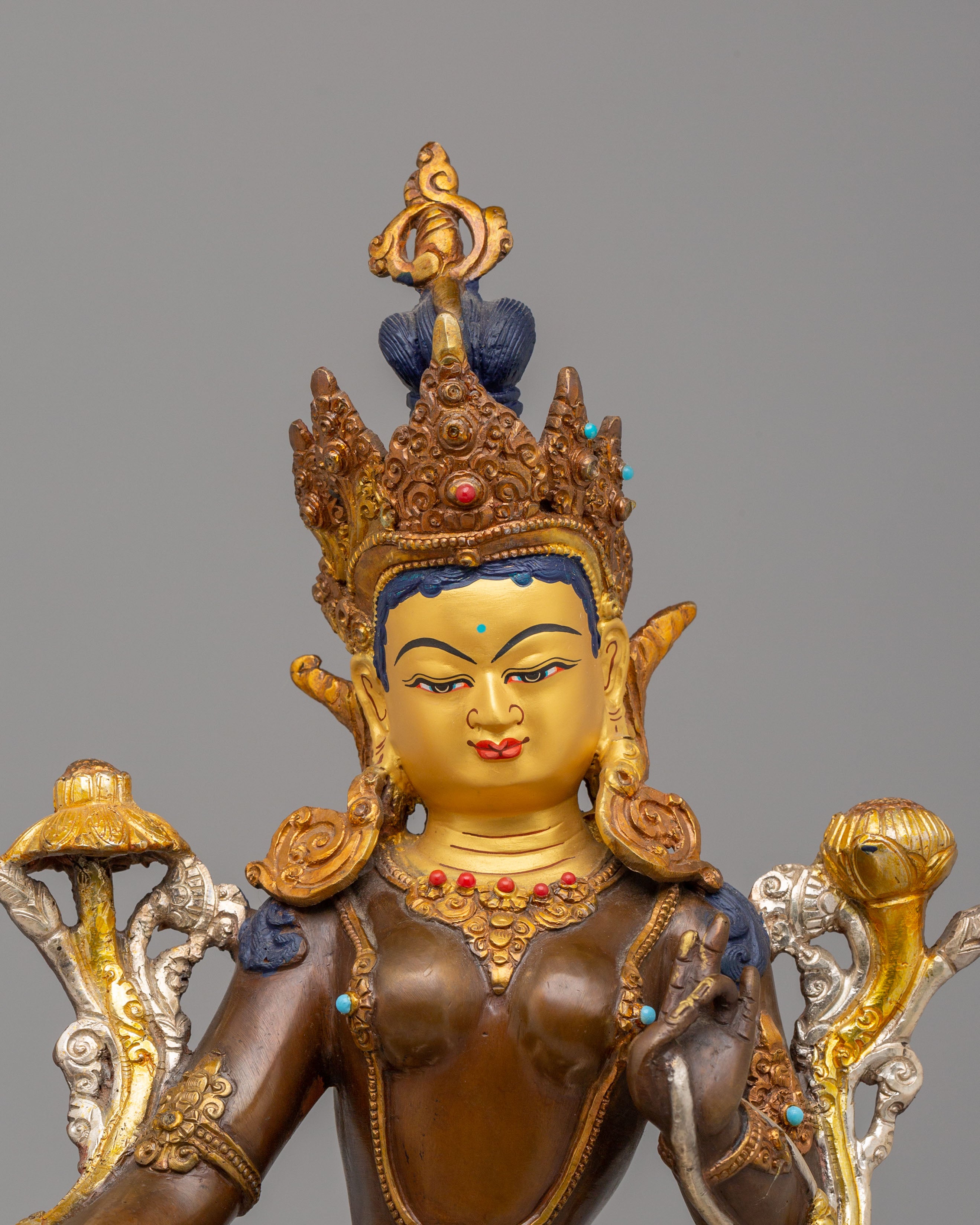 Tibetan Healing Green Tara Statue | A Symbol of Compassion & Swift Action