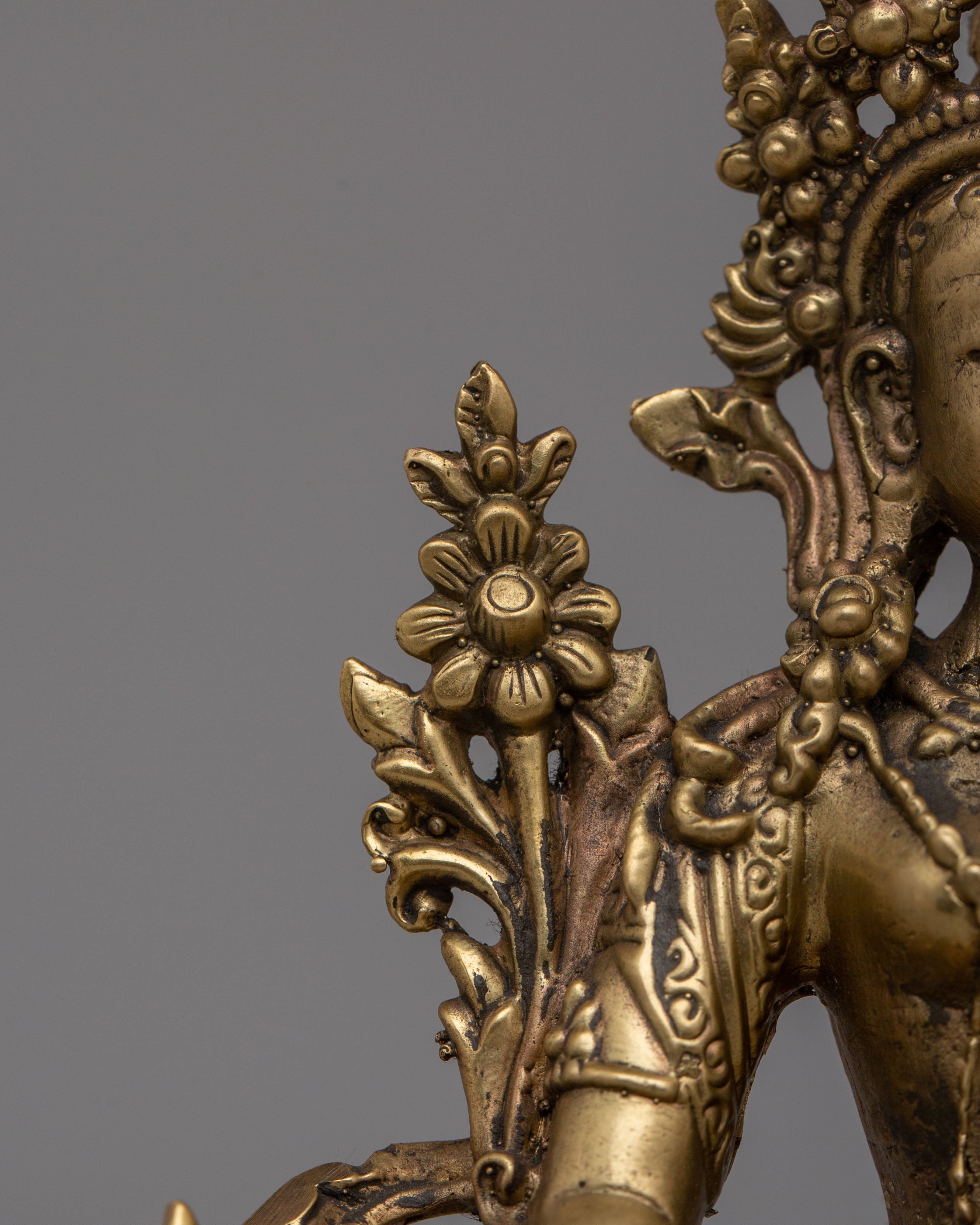 Handcrafted Tibetan White Tara Statue | Mother of Liberation