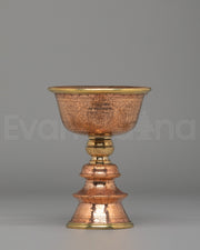 Sacred Ritual Butter Lamp