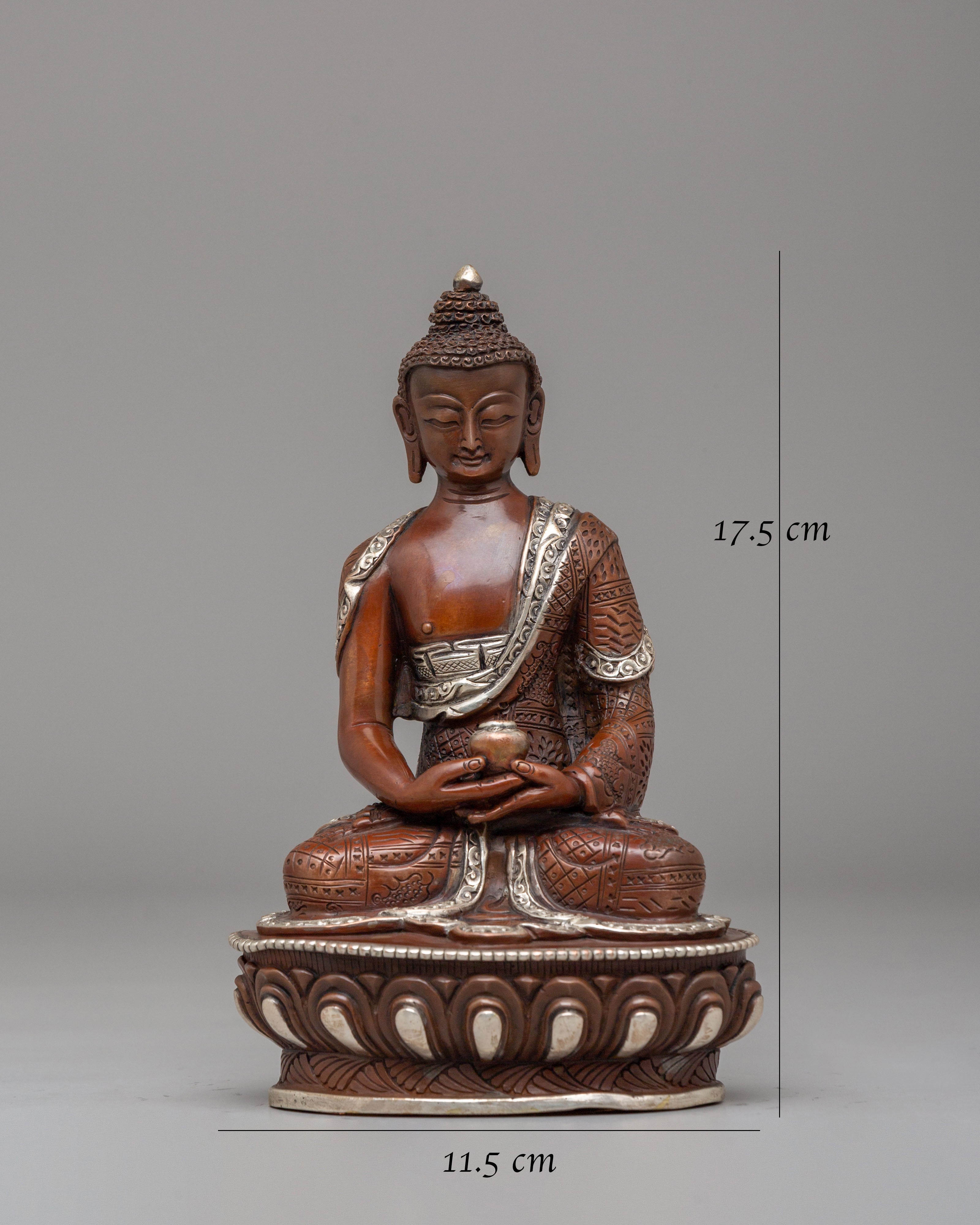 Pure Land Amitabha Buddha Deity Statue | Traditional Tibetan Artwork