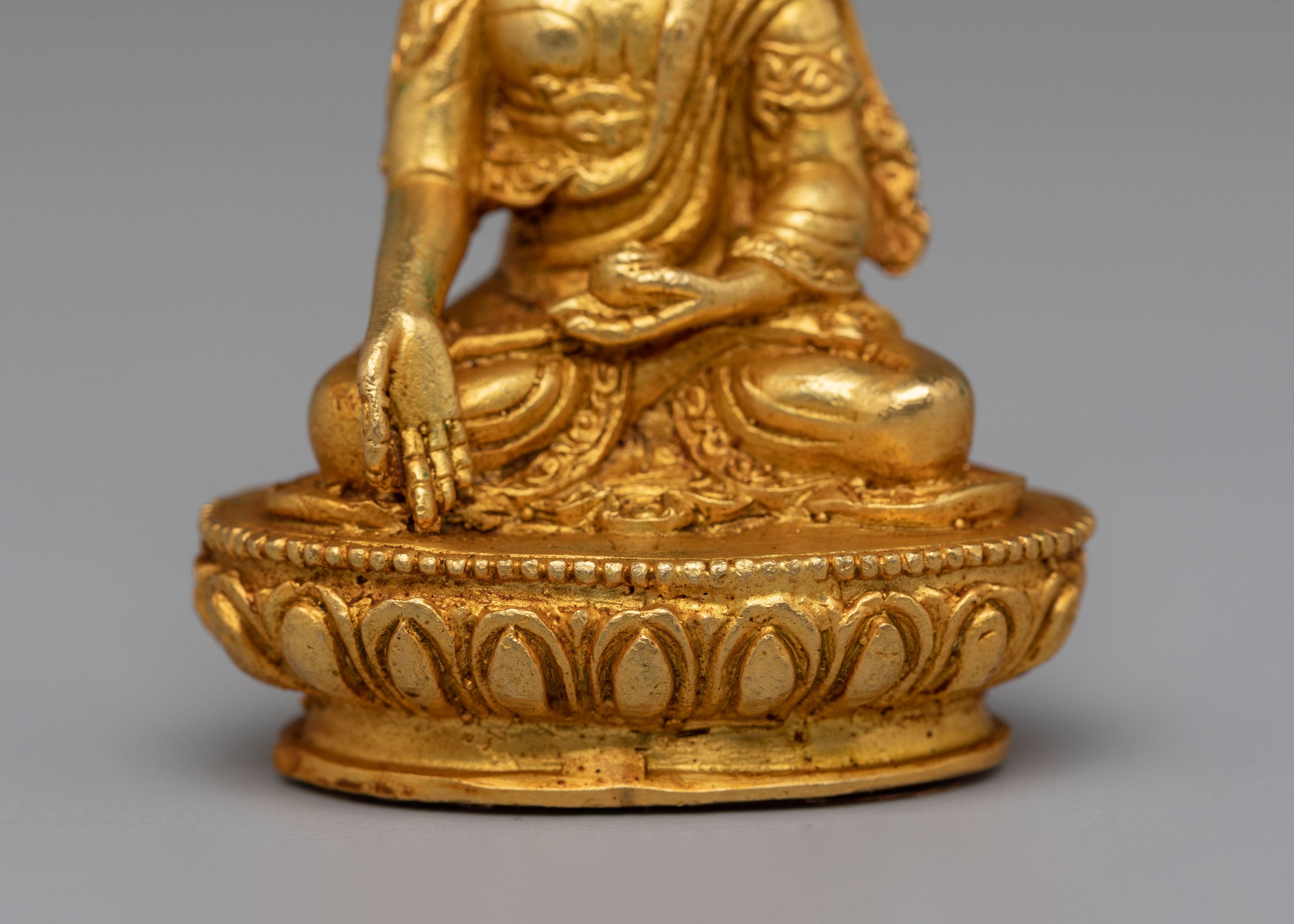 Ratnasambhava Prosperity Buddha Sculpture | Tibetan Buddhist Statue