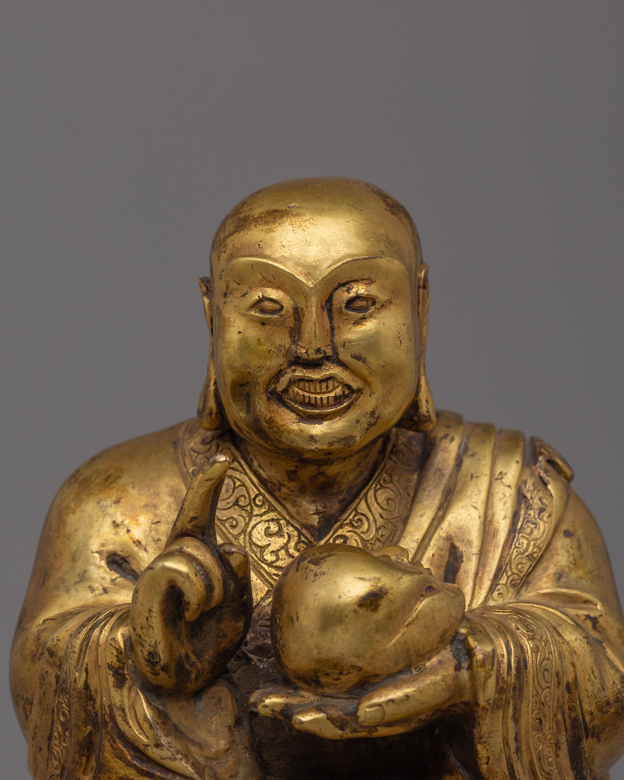 Sacred Laughing Buddha Statue | Symbol of Happiness and Abundance