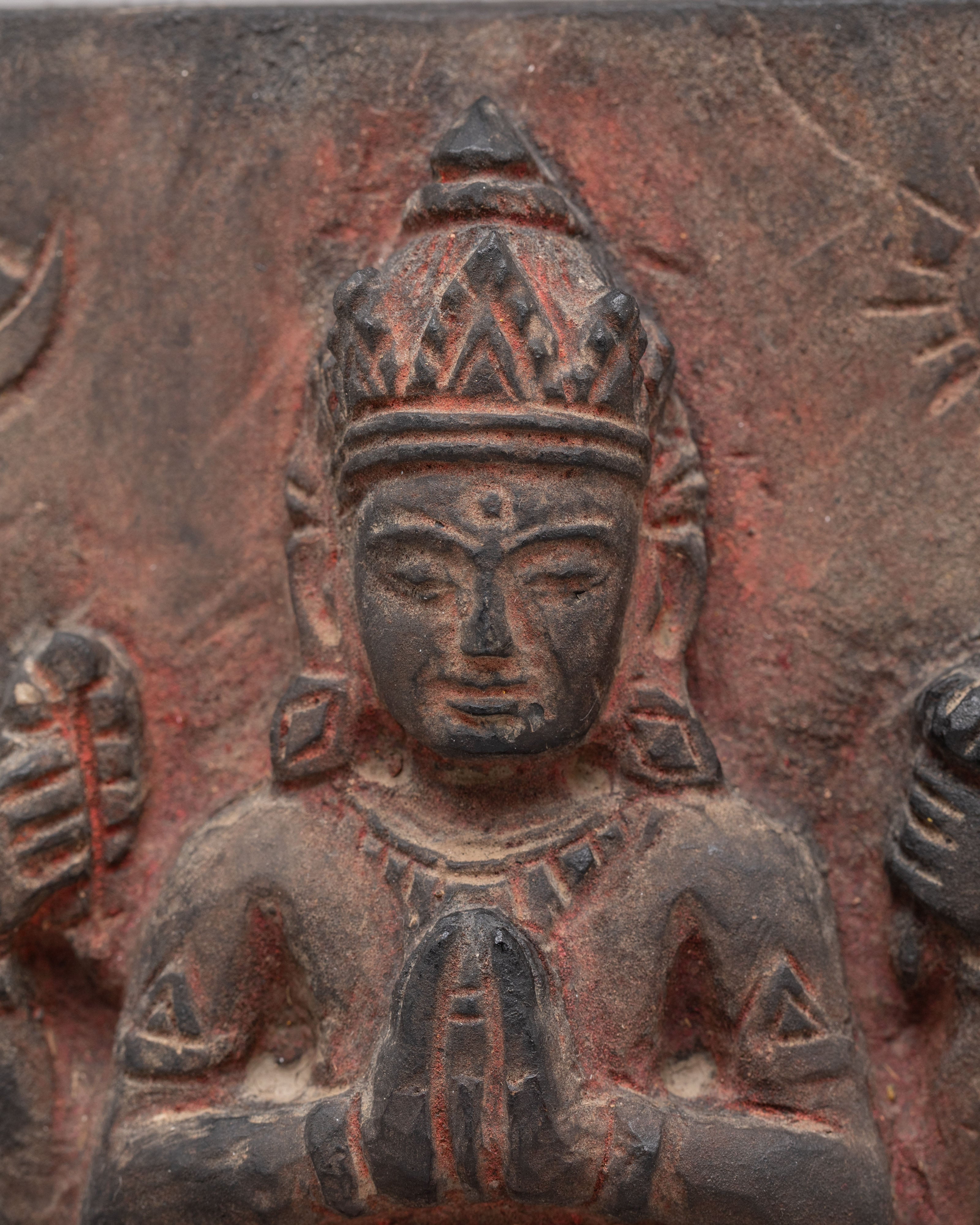 Vajrayana Chenrezig Compassion Sculpture | Spiritual Enlightenment Decor