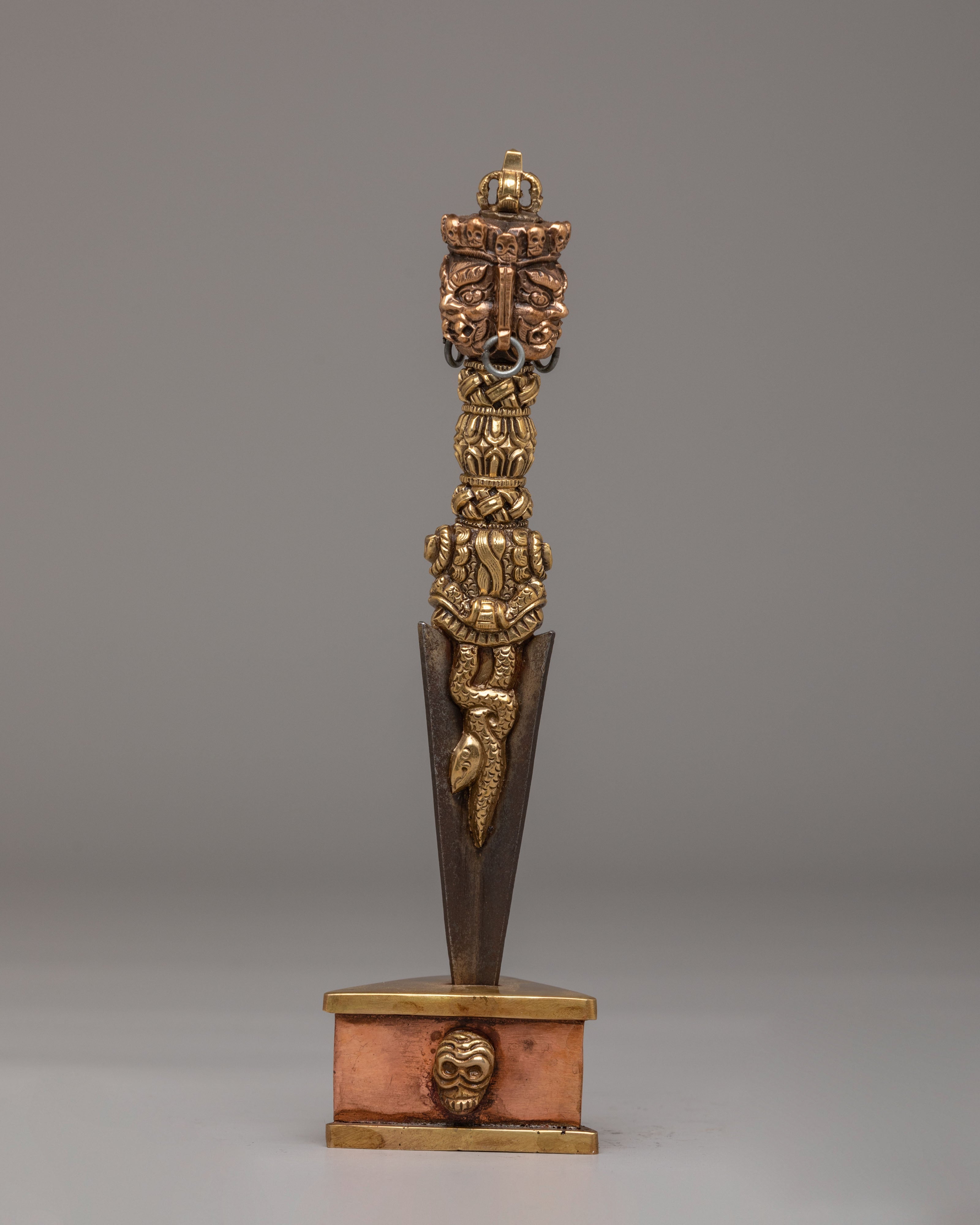 Sacred Tantric Phurba Ritual Knife | A Symbol of Power and Protection