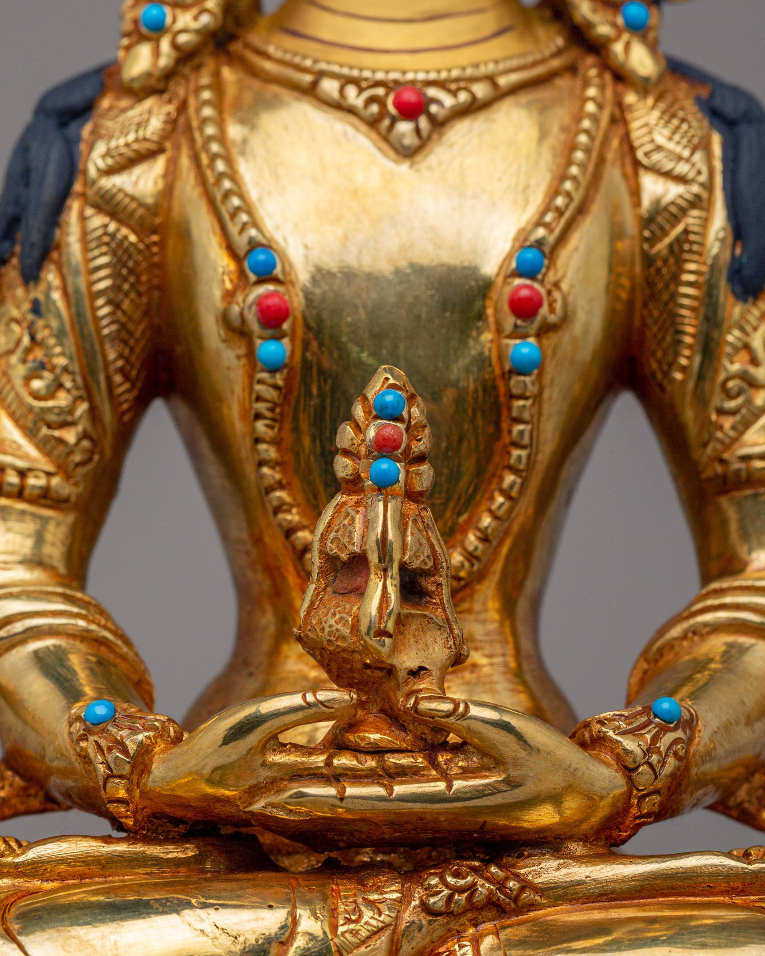 Handmade Long Life Amitayus Statue | Buddhist Statue for Meditation & Spiritual Decor