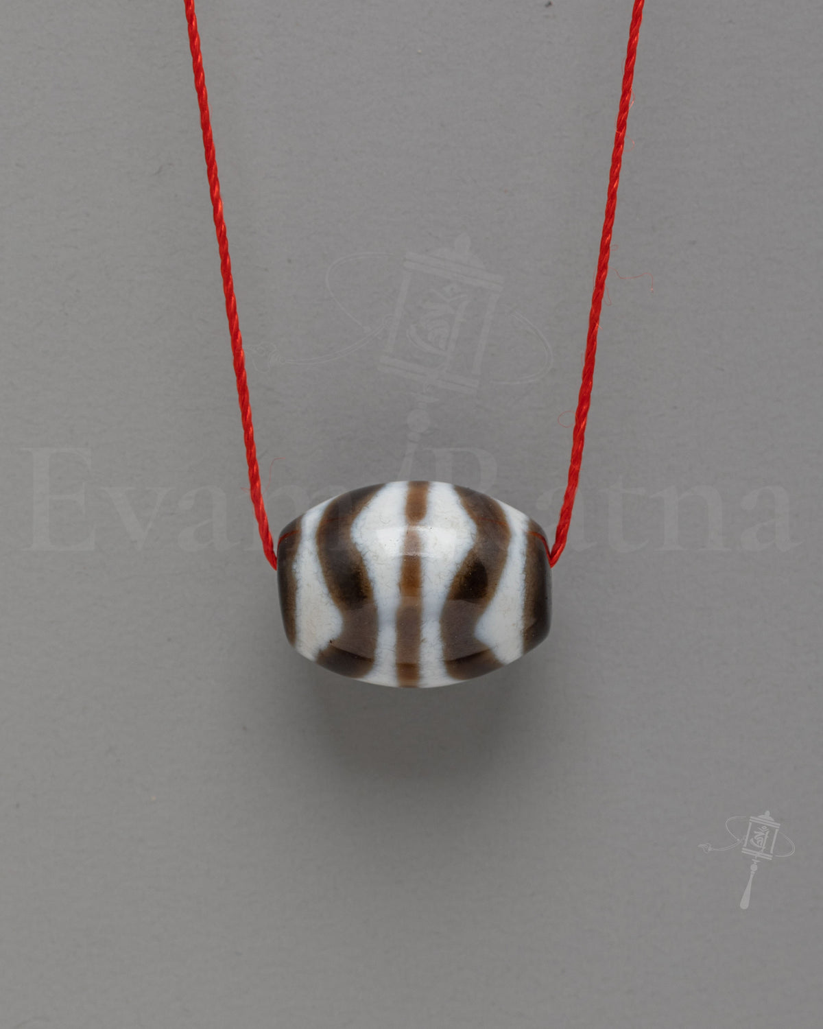 Spiritual Dzi Bead Locket | Handcrafted Spiritual Necklace