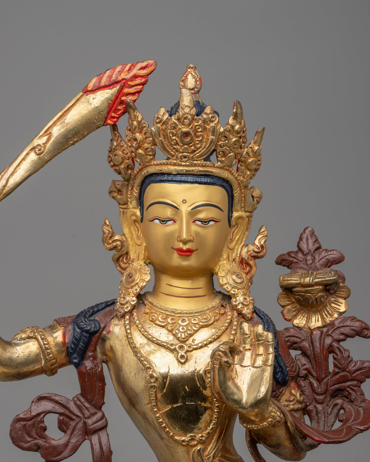 Manjushri Meditation Statue | Symbol of Wisdom & Enlightenment