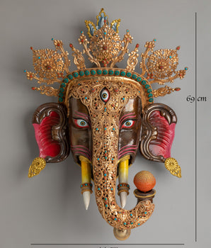 Decorative Ganesha Wall Hanging | Symbol of Prosperity and Wisdom