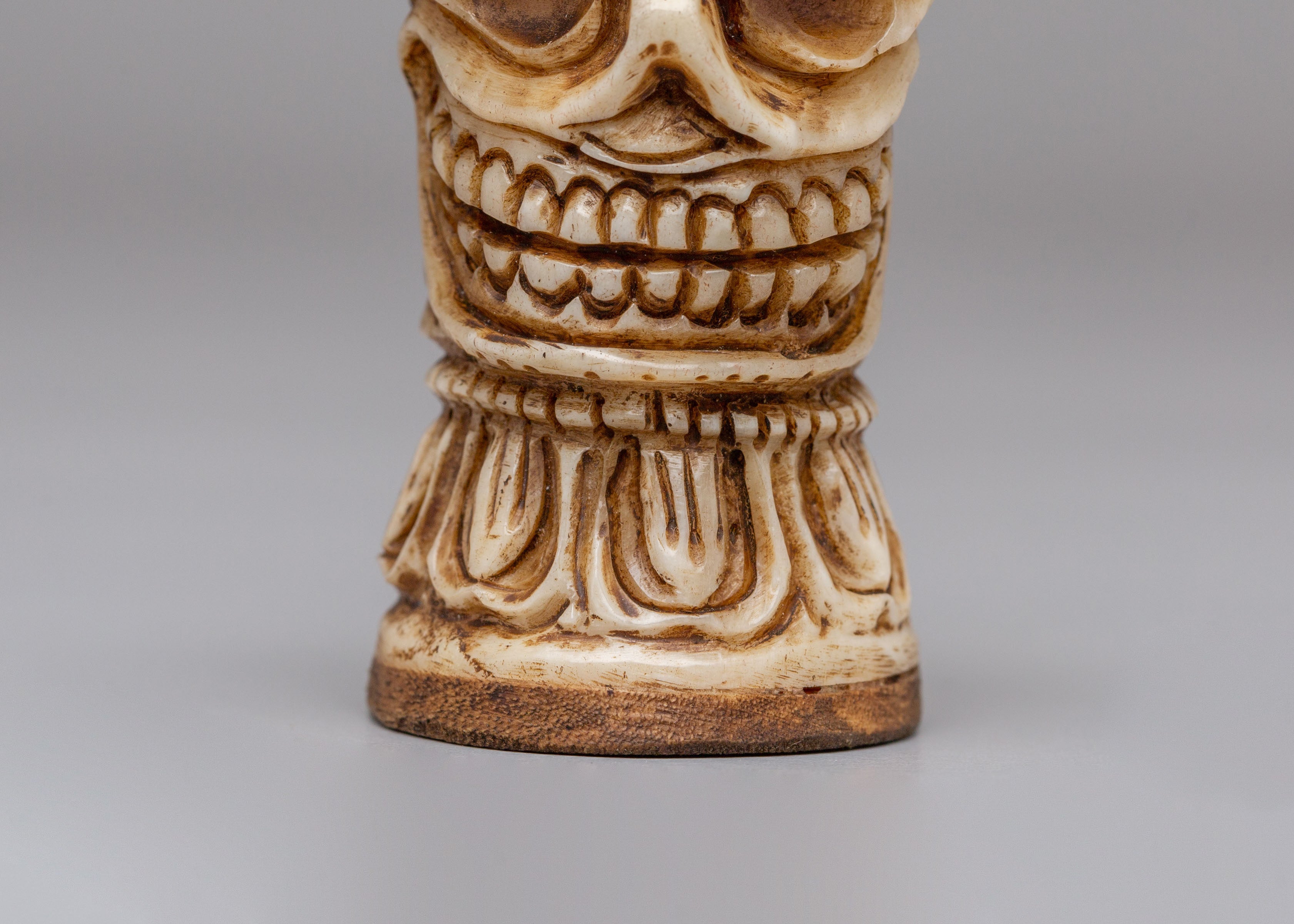 Tibetan Decorative Skull | Authentic Himalayan Craft
