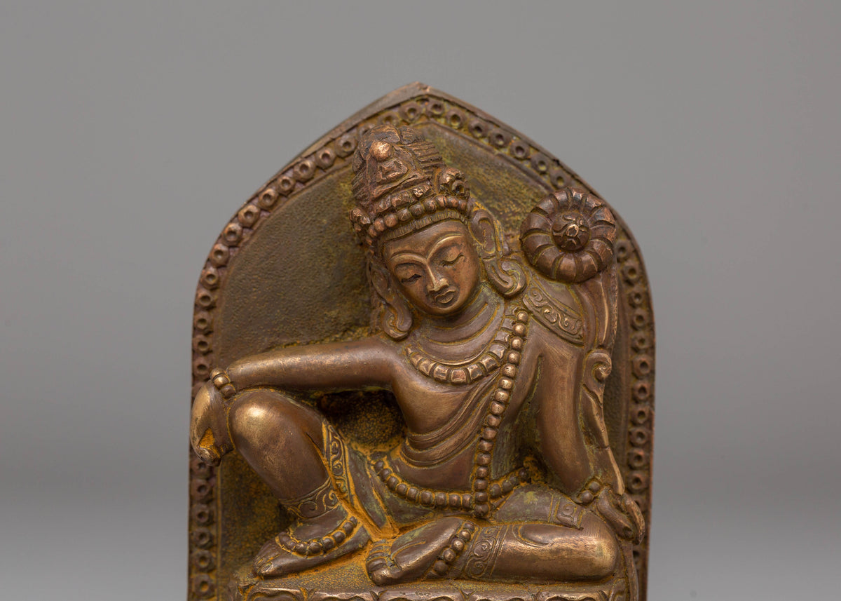 Sacred Handmade Indra Statue | Spiritual Home Decor
