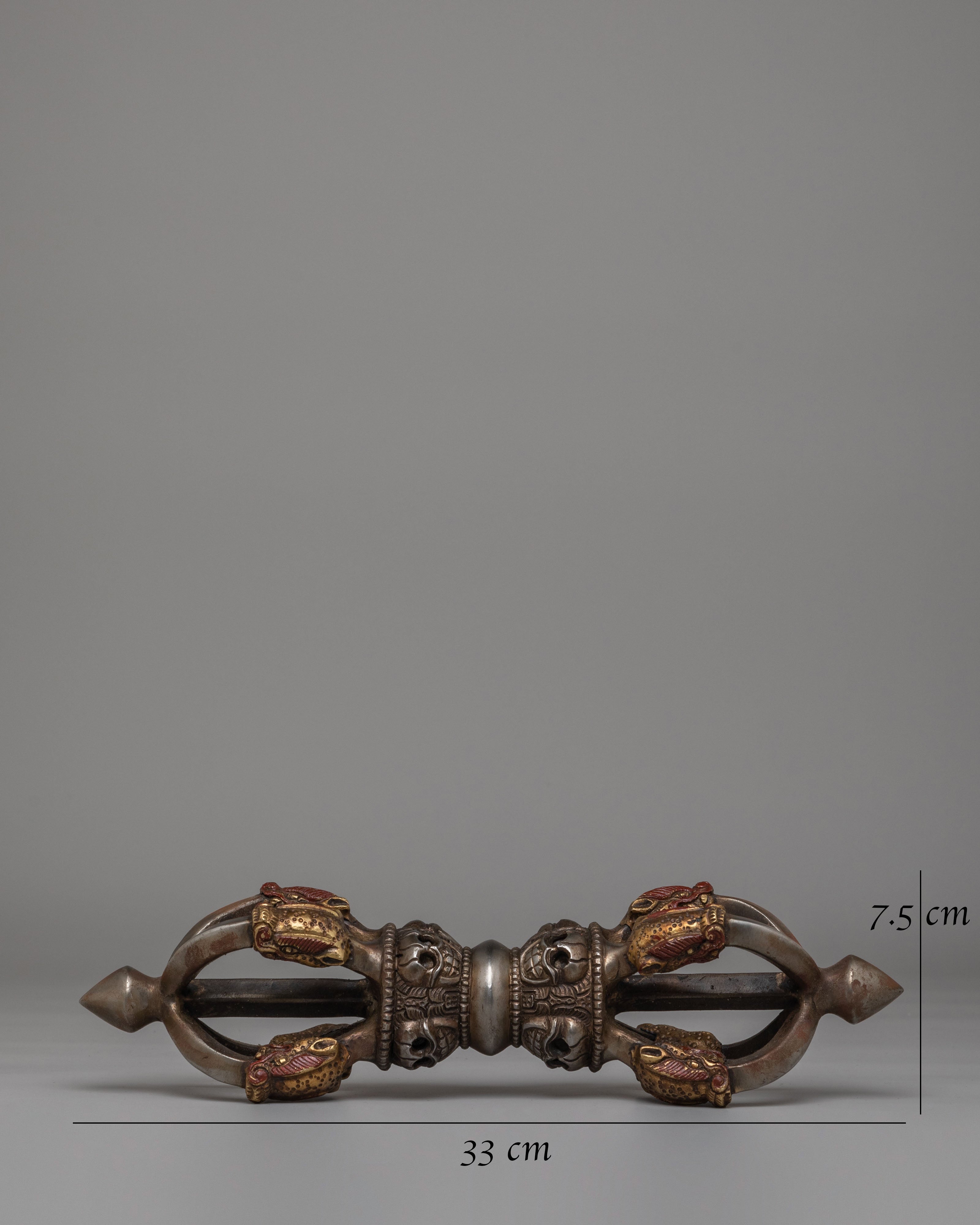 Himalayan Ritual Vajra | Sacred Dorje Tool for Tantric Practices