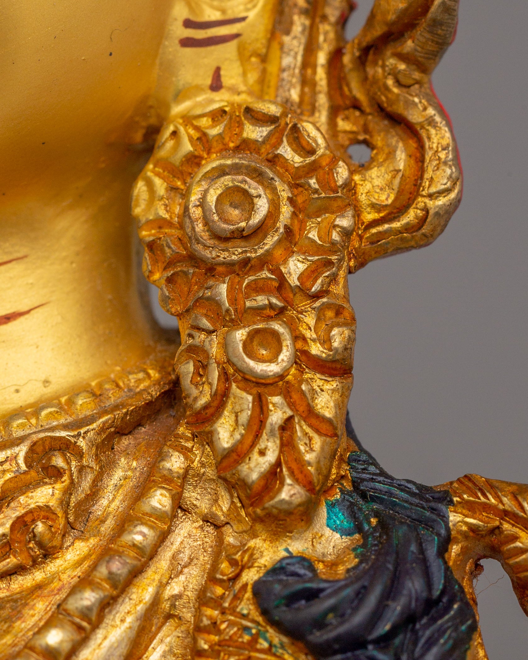 Buddhist Green Tara Goddess Statue | Tara Sculpture for Peace and Protection